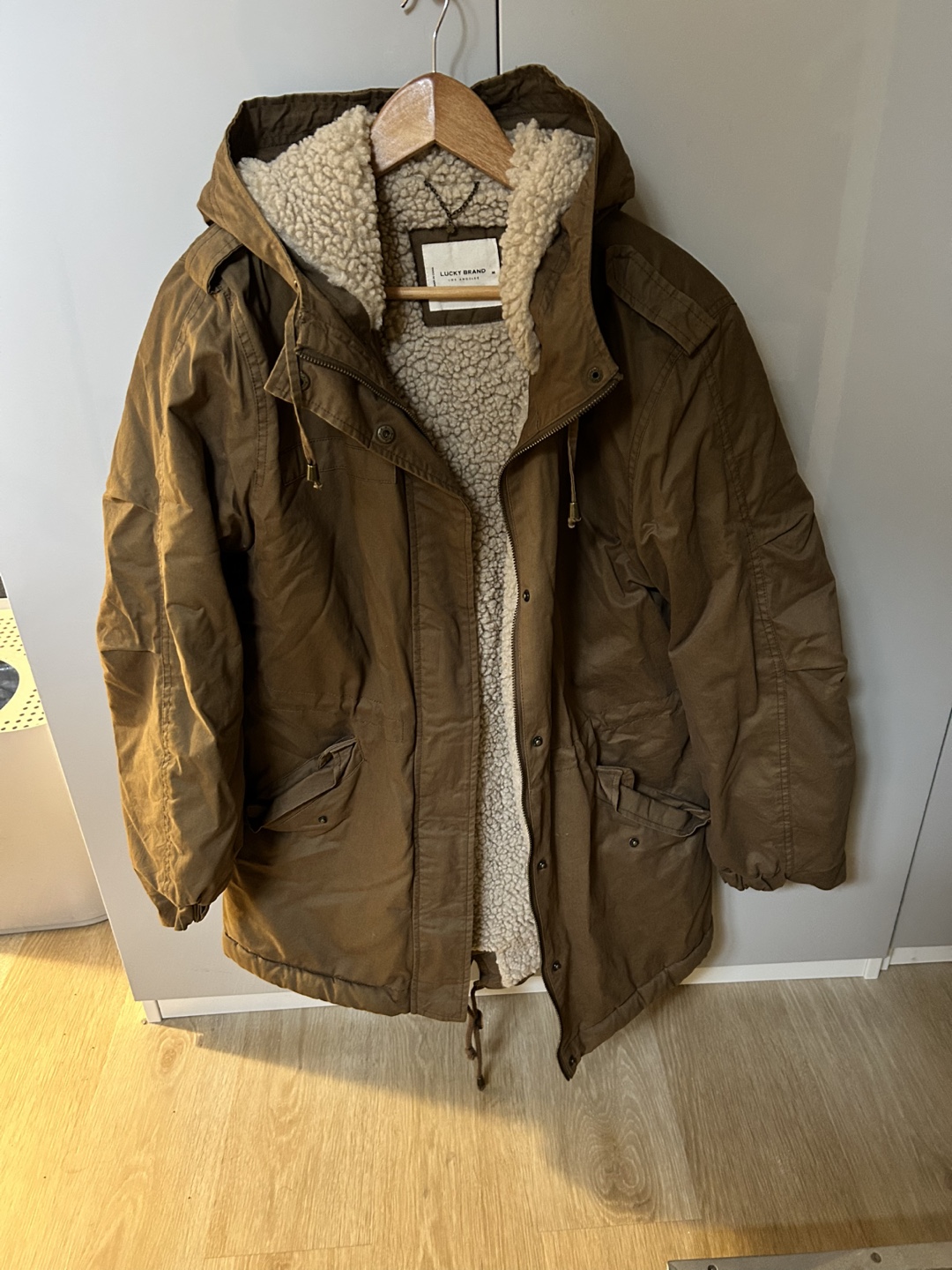 Lucky Brand men’s jacket with faux fur lining - photo 2