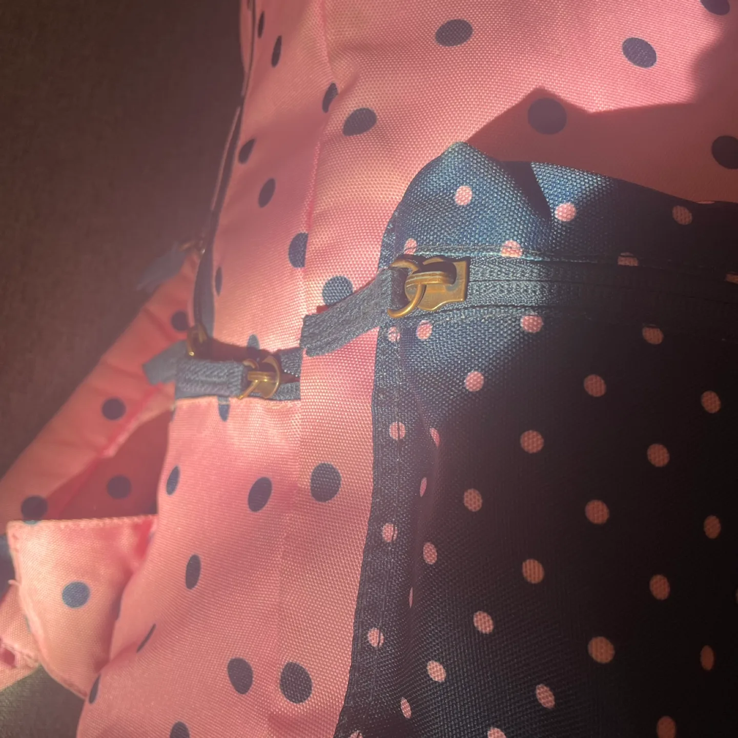 Levi's Pink Polka Dot Backpack image indicator(4)