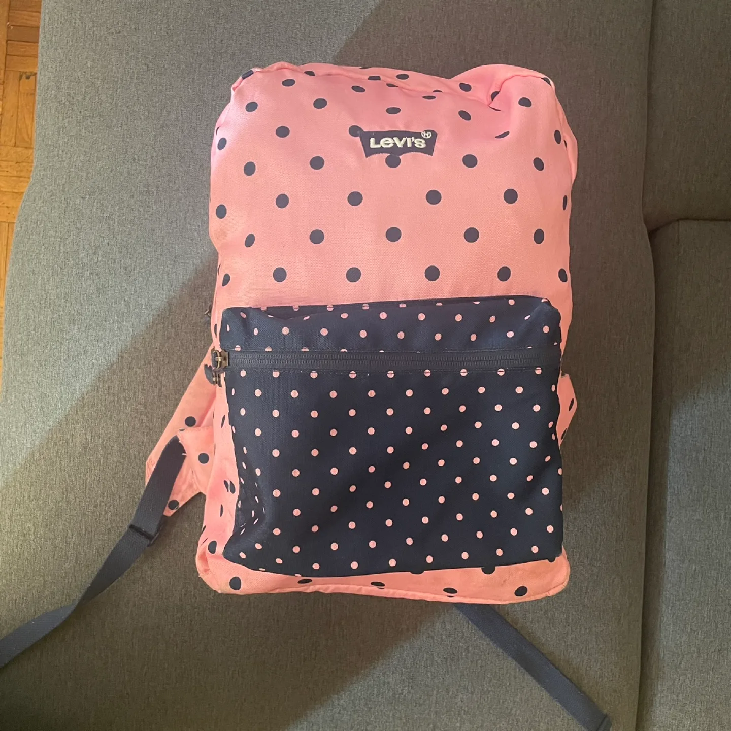 Levi's Pink Polka Dot Backpack image indicator(3)