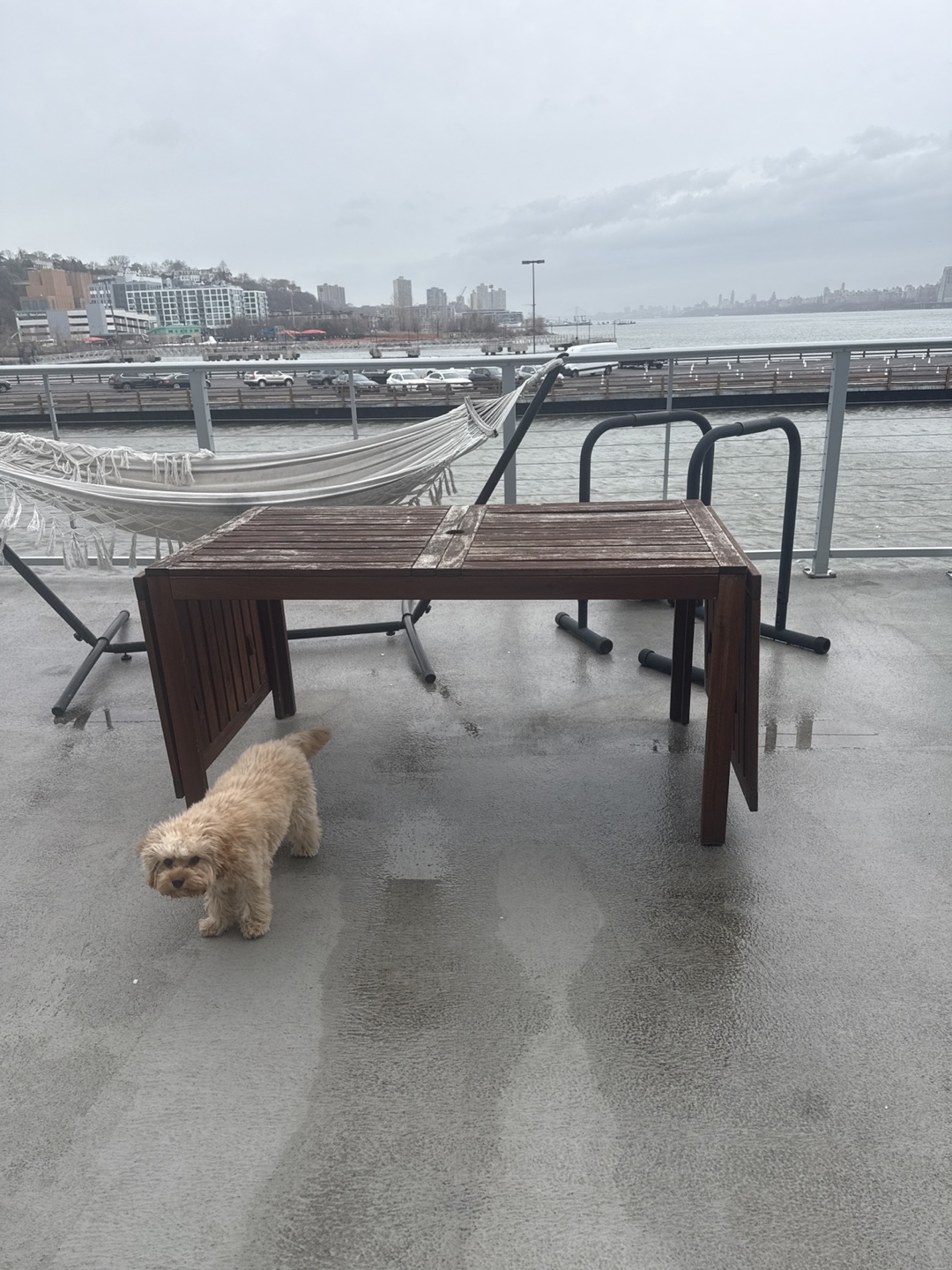 Outdoor Wooden Folding Table