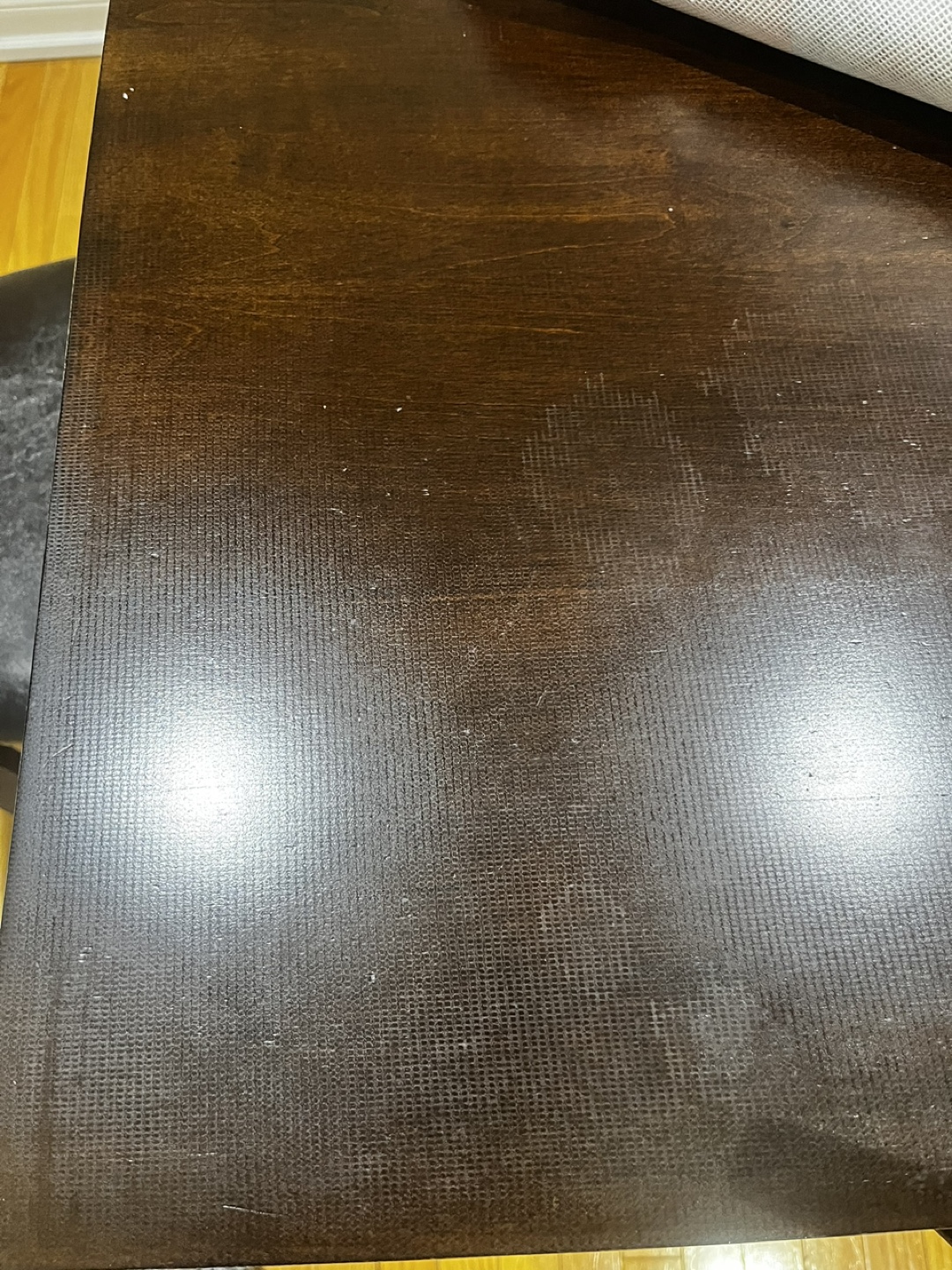 Moving Sale 6-Piece Dining Set - Dark Brown Wood - photo 4