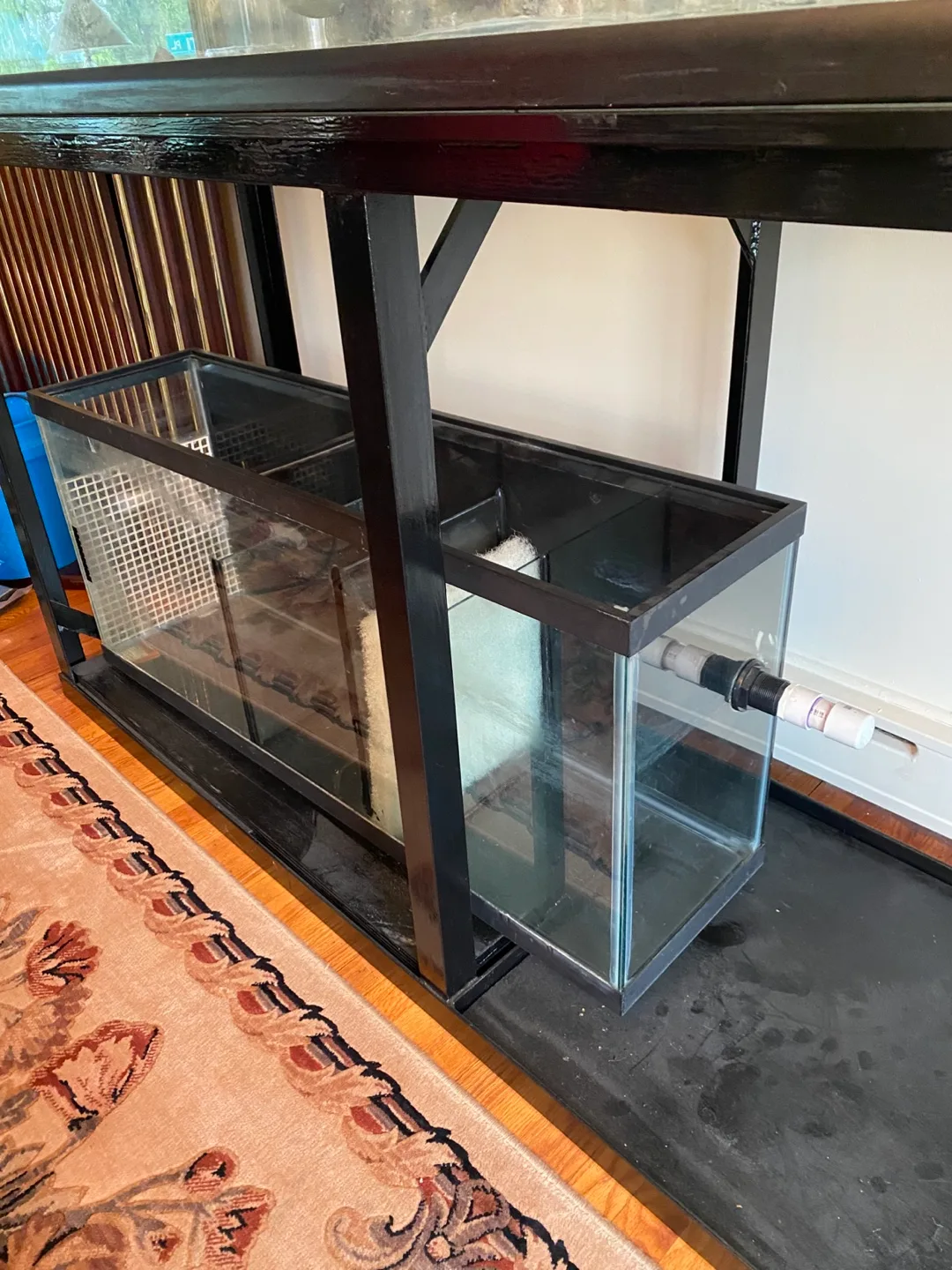 55 gallon Large Aquarium Sump Filter System Fish tank image indicator(3)