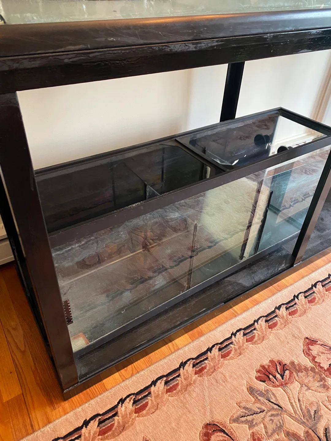 55 gallon Large Aquarium Sump Filter System Fish tank image indicator(2)