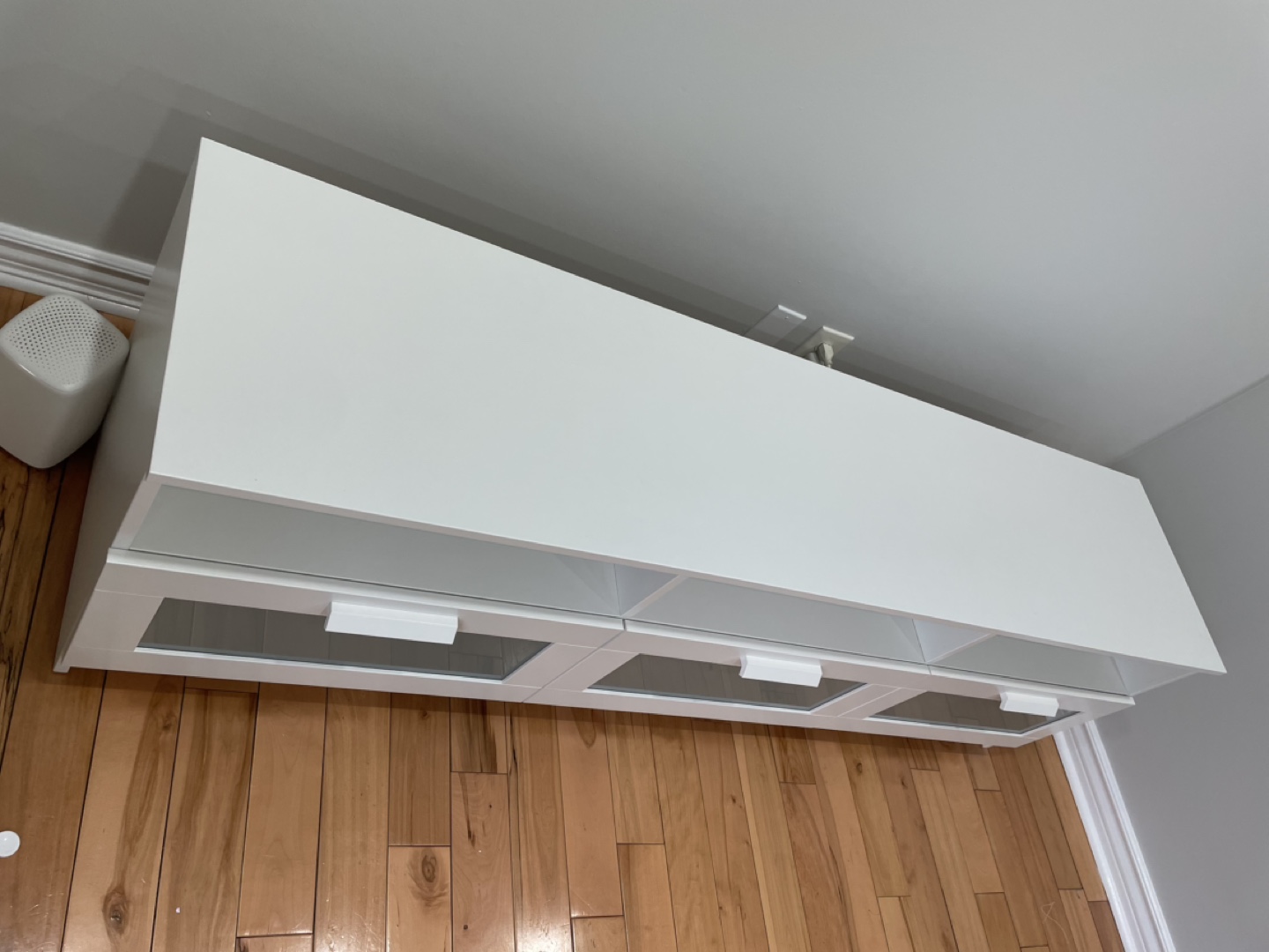 IKEA - BRIMNES White TV Stand with Three Drawers - photo 4