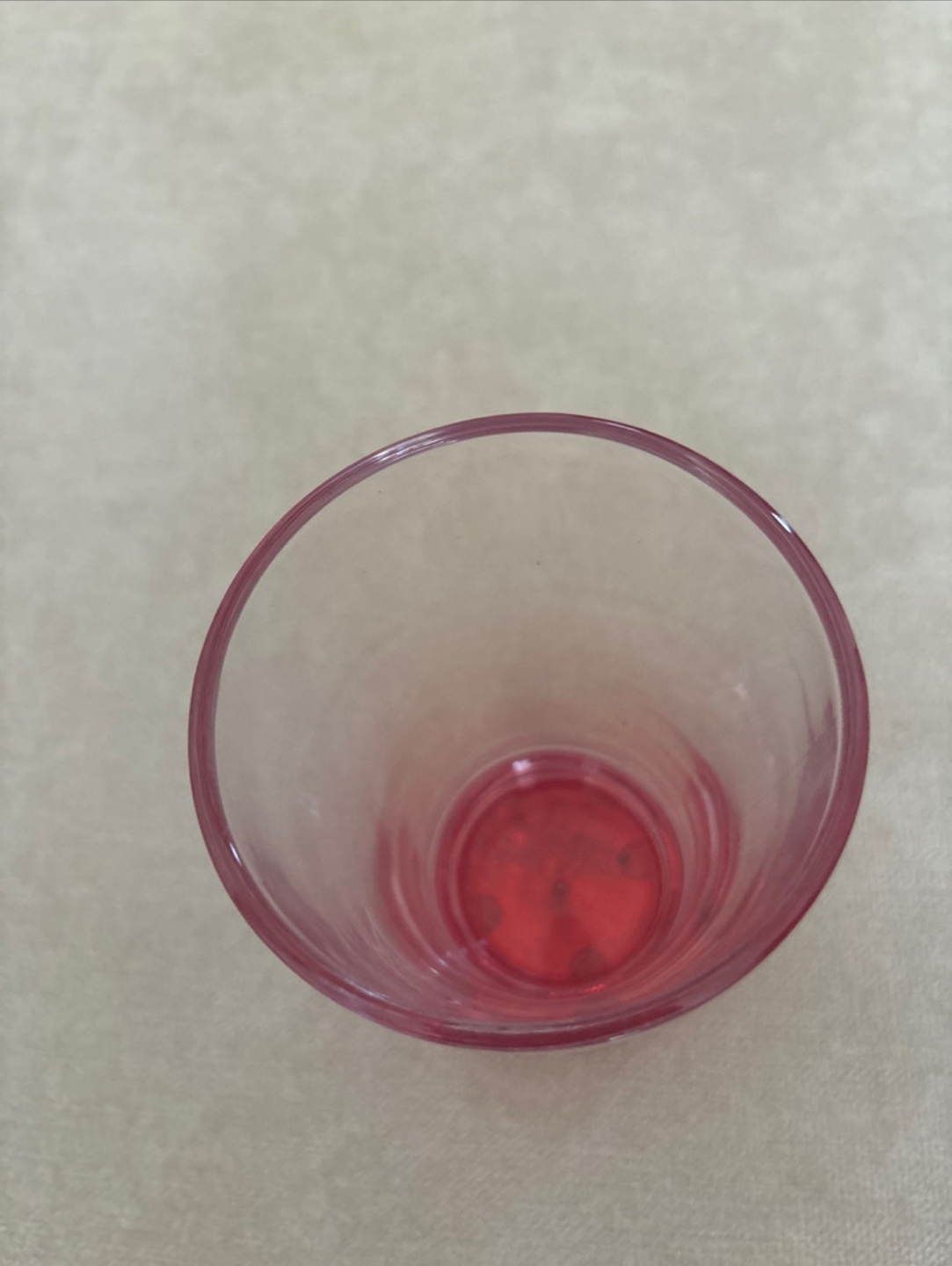 Budweiser Red Light Up Glass - photo 3
