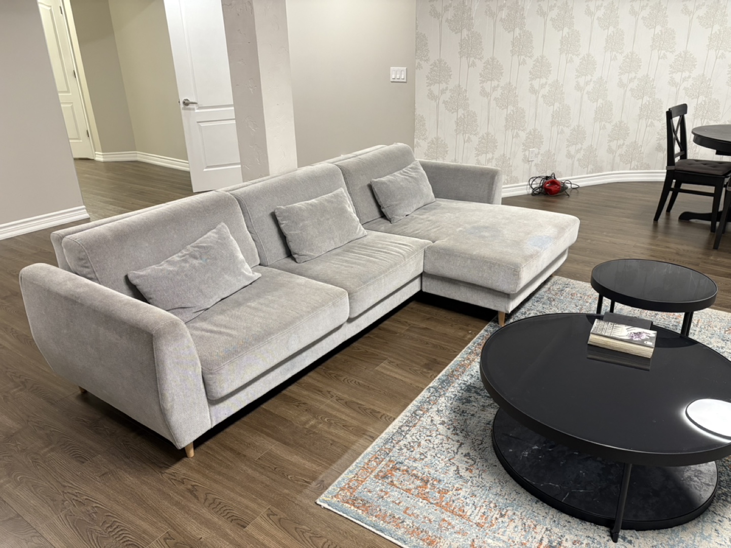 IKEA SLATORP Sectional Sofa - Grey - photo 3