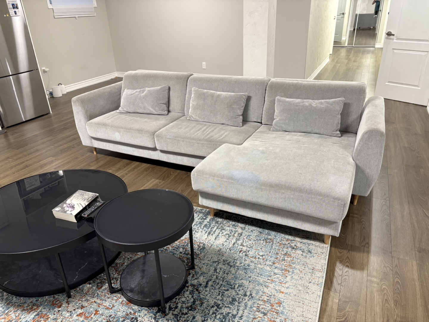 IKEA SLATORP Sectional Sofa - Grey - photo 4
