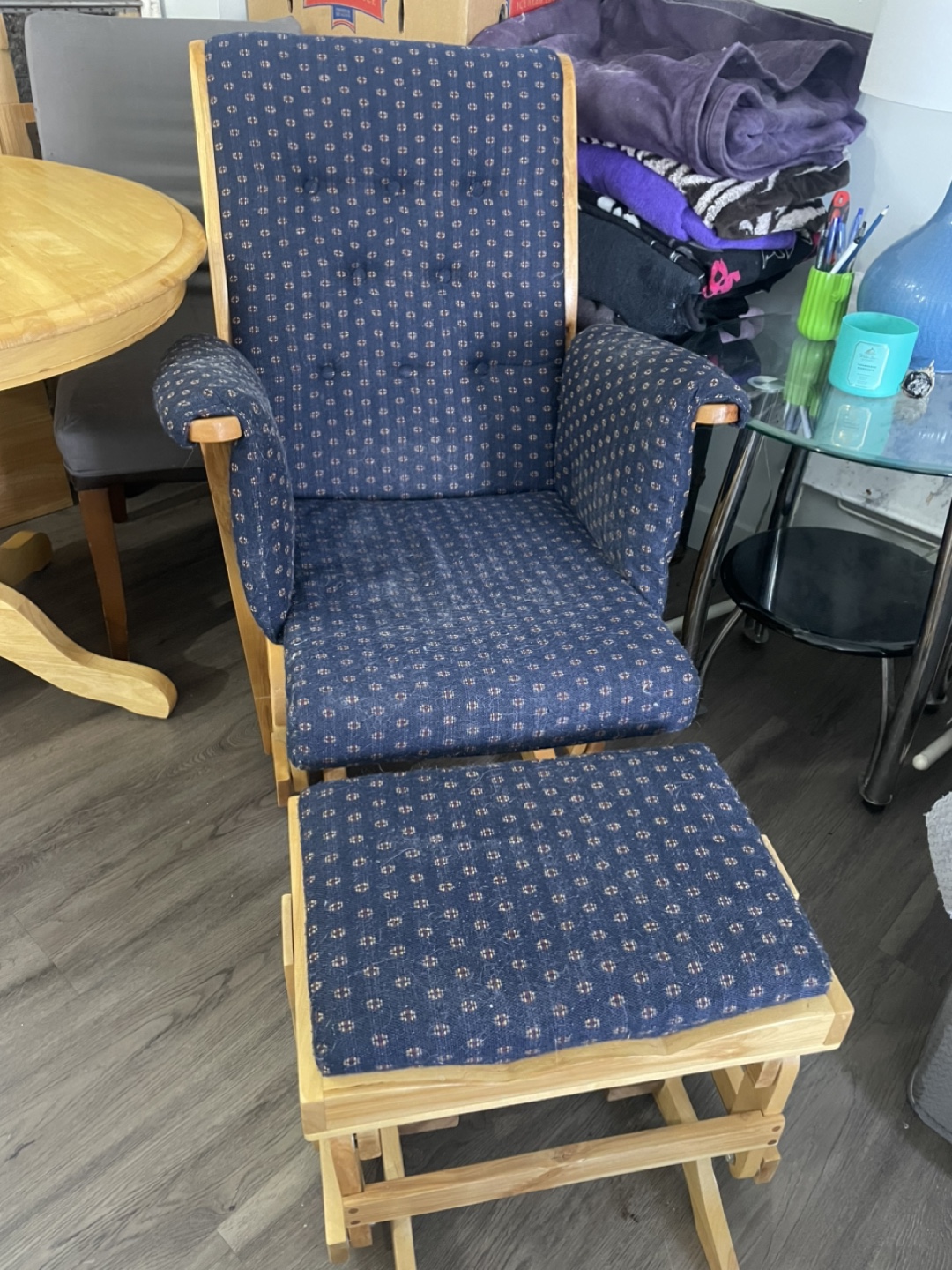 Rocking Chair with Ottoman