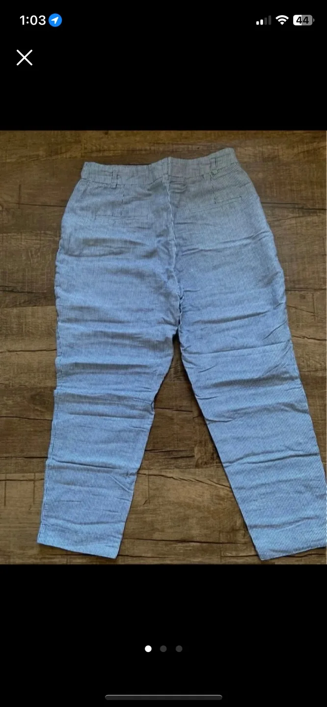 Zara Linen Pants - Size M image indicator(2)