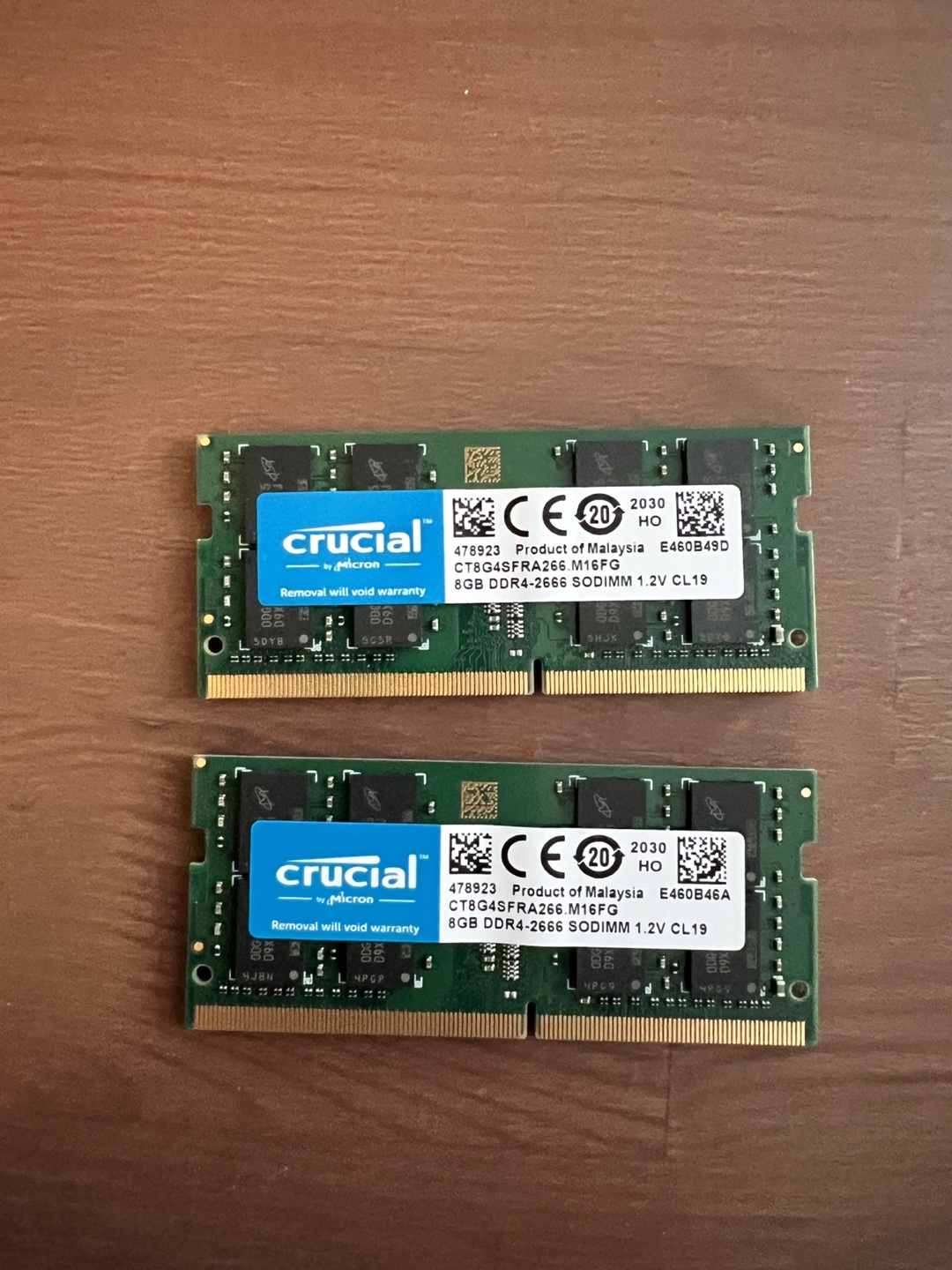Crucial 8GB DDR4-2666 SODIMM RAM (2x8GB)
