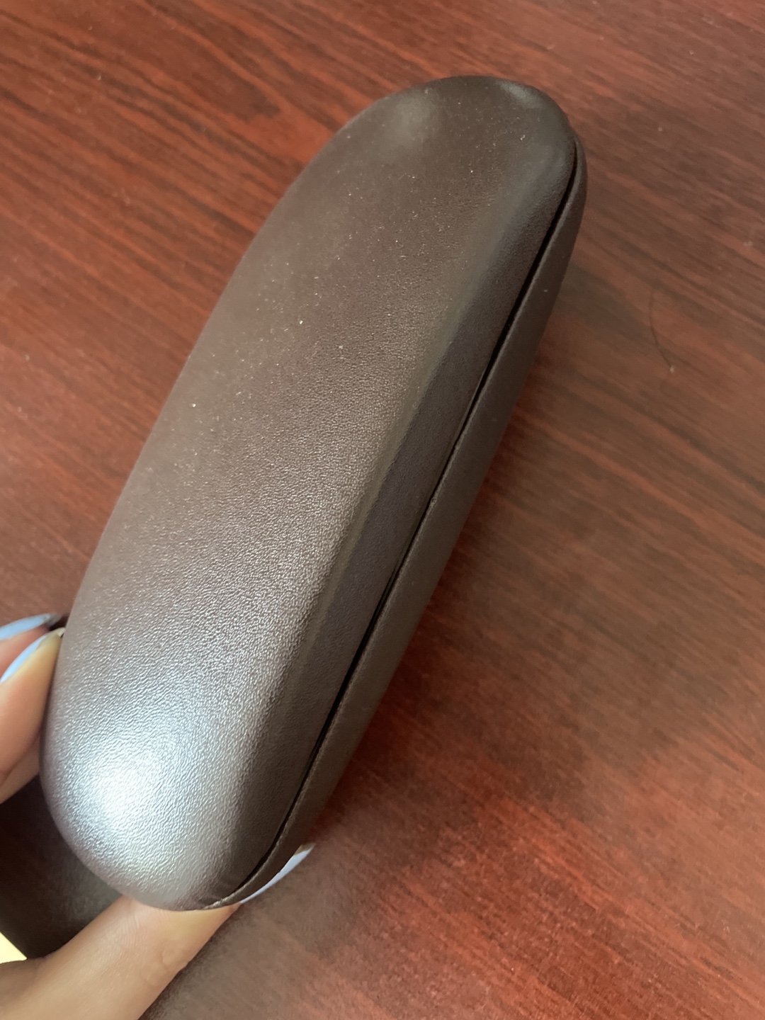 🧡 Brown Eyeglass Case