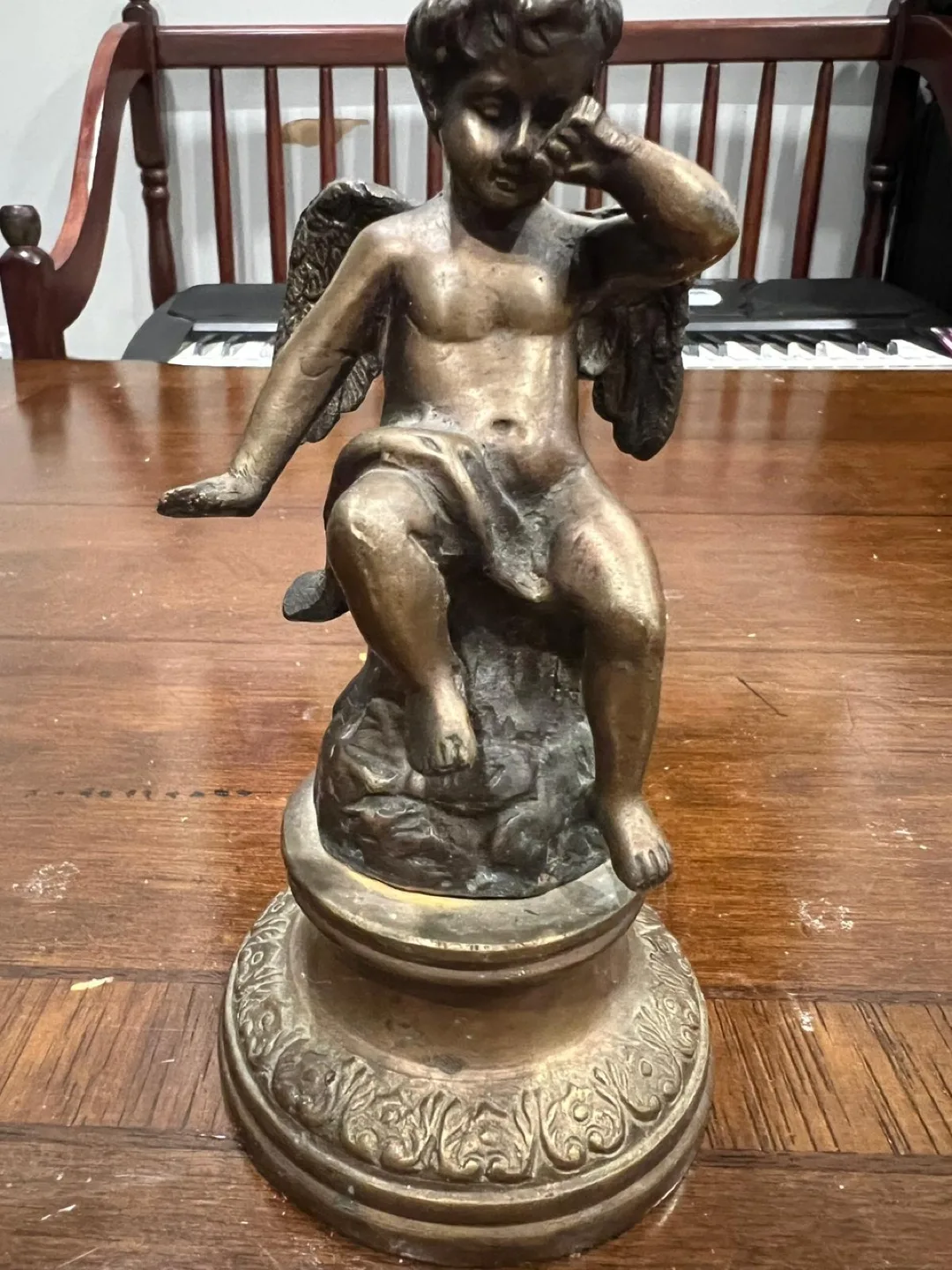 Vintage Cherub Statue thumbnail