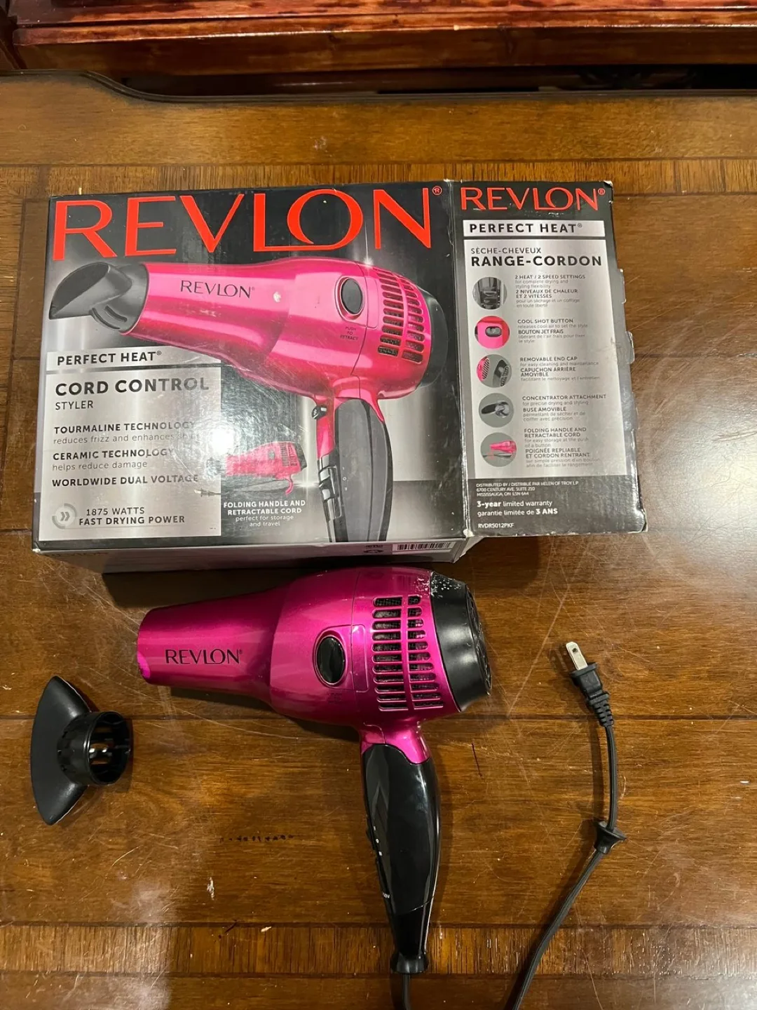 Revlon Perfect Heat Hair Dryer - Pink thumbnail