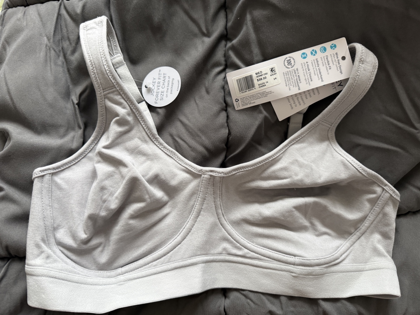 Jockey Forever Fit Cotton Bra - Medium - photo 2