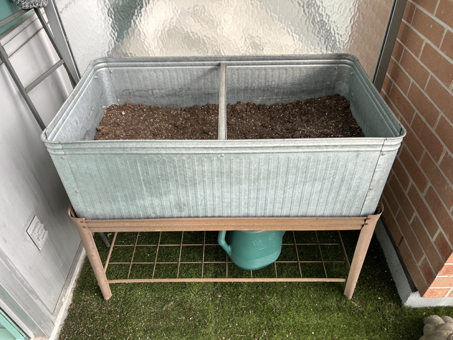 Large raised garden bed