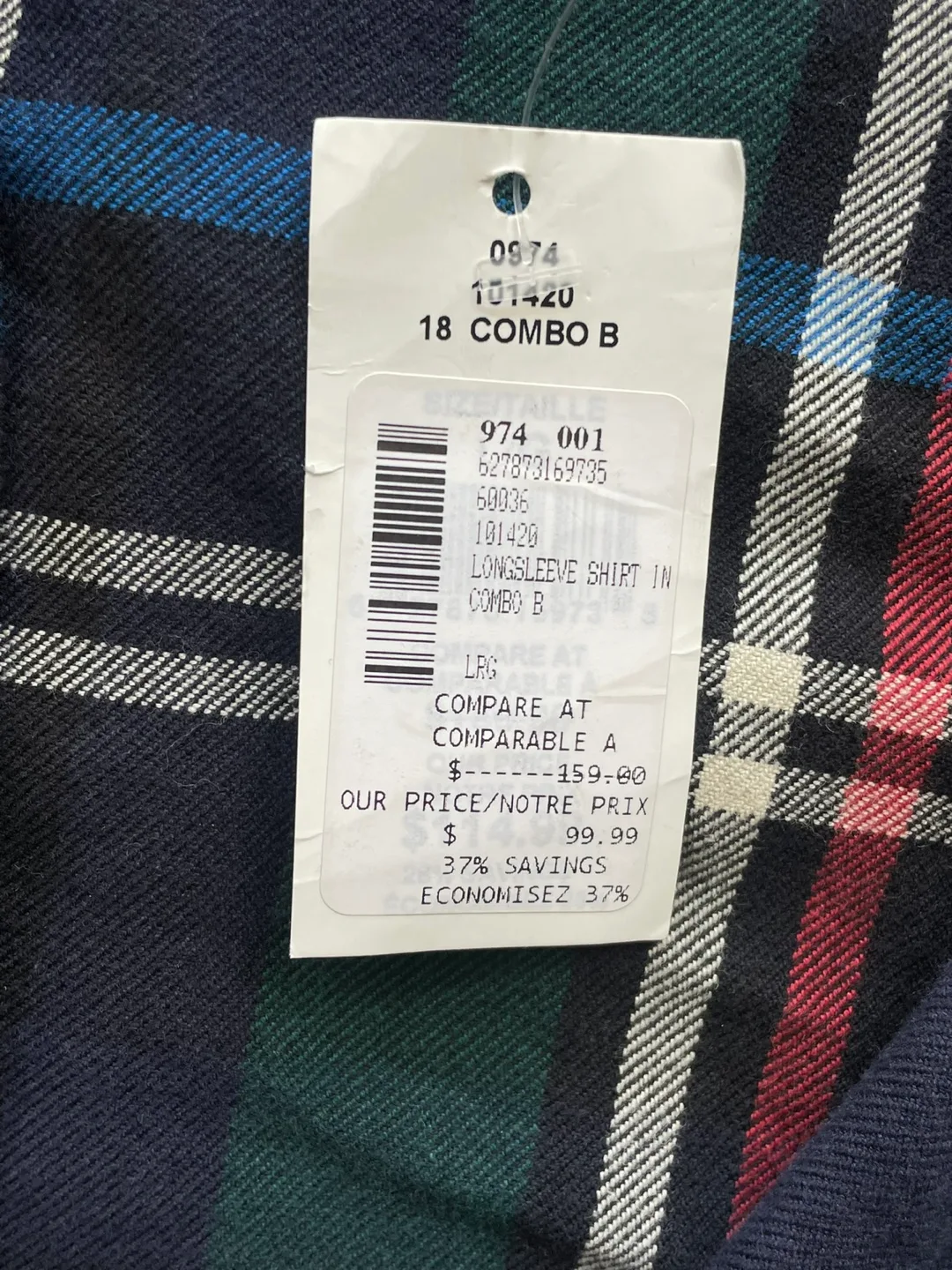 Great gift! Tag On: New Scotch and Soda Plaid Long-Sleeve Shirt image indicator(8)