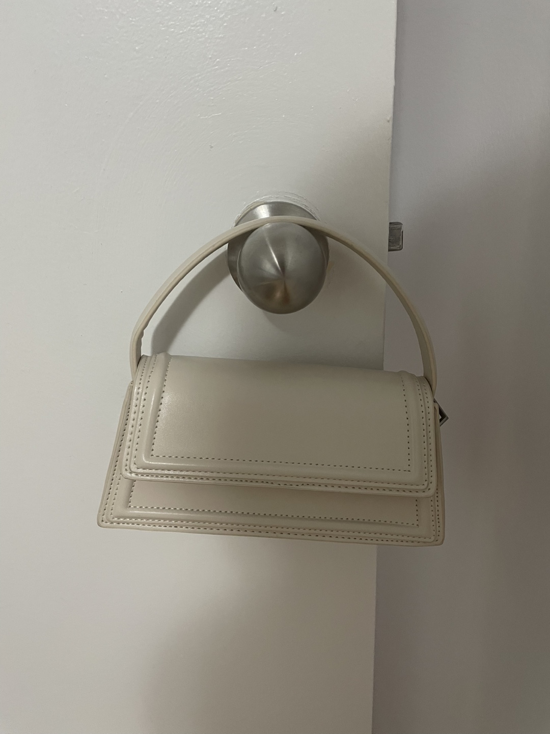 Zara Cream mini shoulder bag