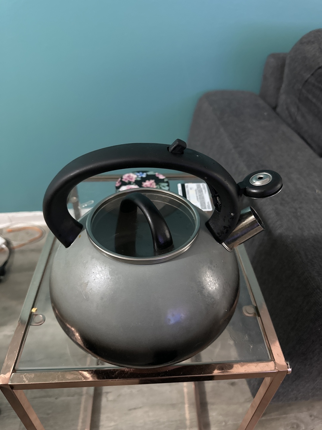 Grey stovetop kettle - photo 3