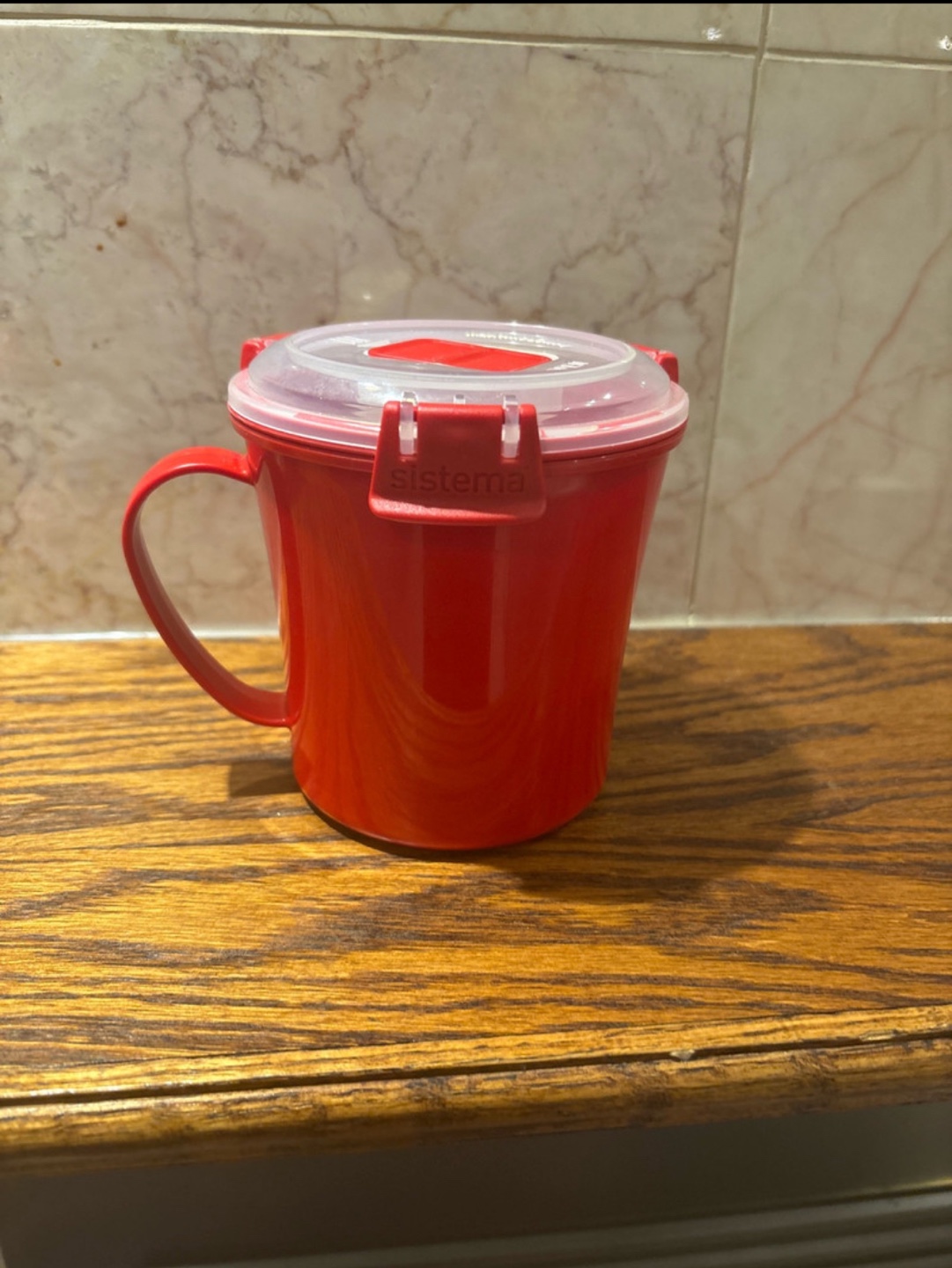 Sistema Microwave Soup Mug - Red - photo 2