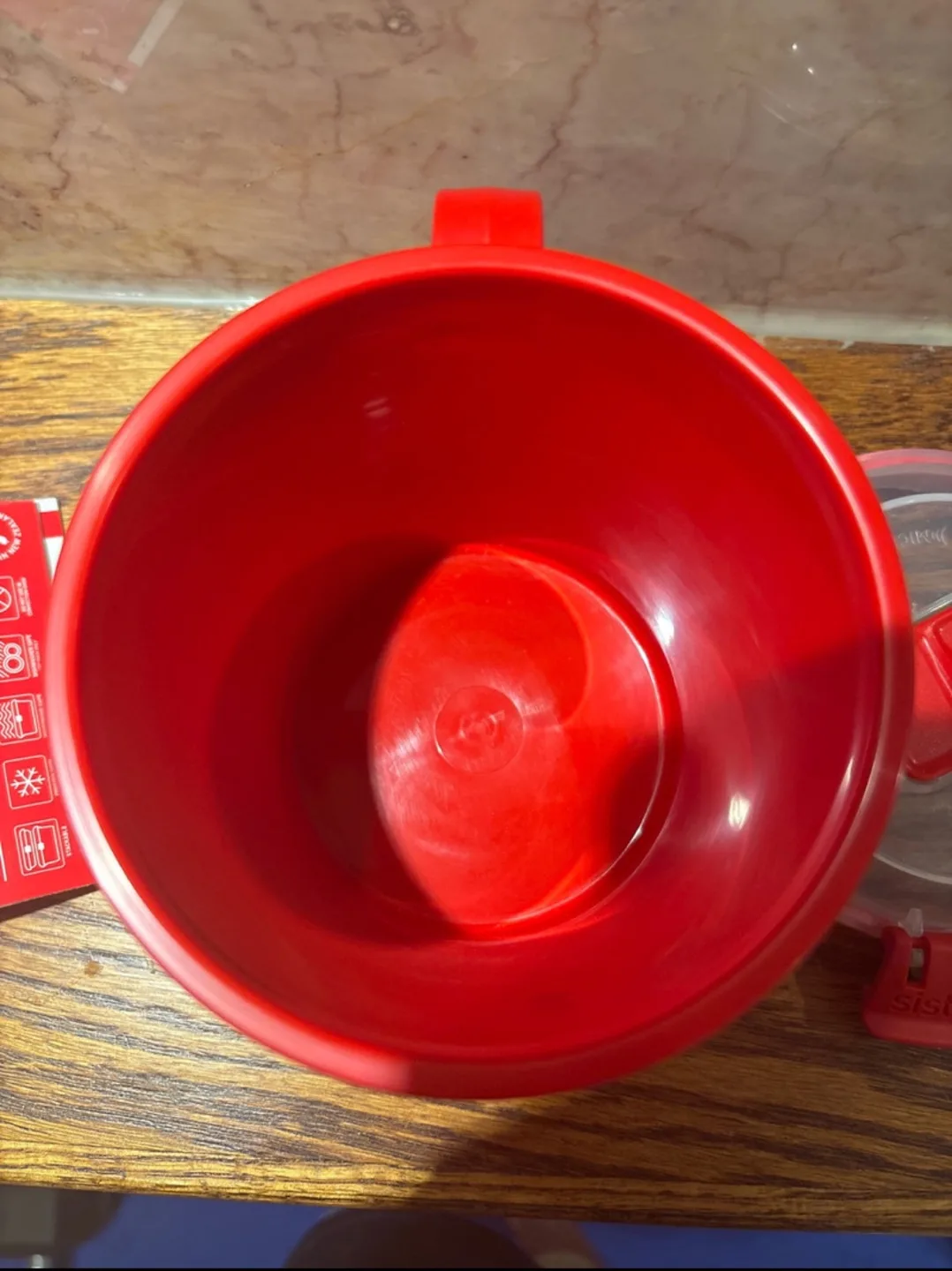 Sistema Microwave Soup Mug - Red image indicator(5)