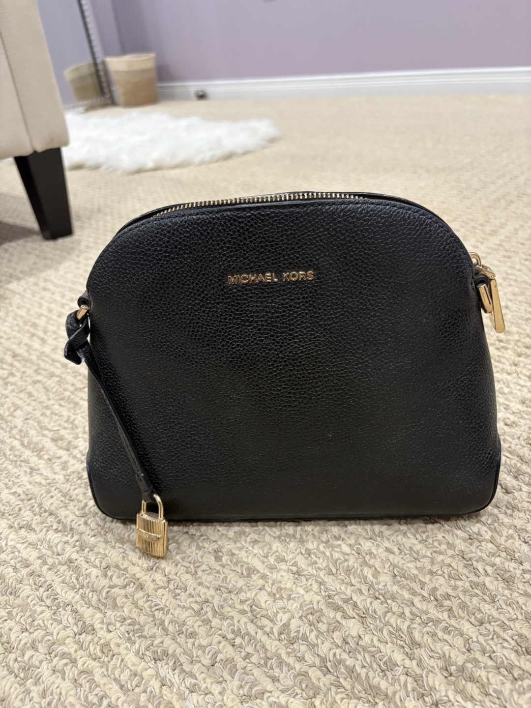 Michael Kors Black Leather Crossbody Bag - photo 2