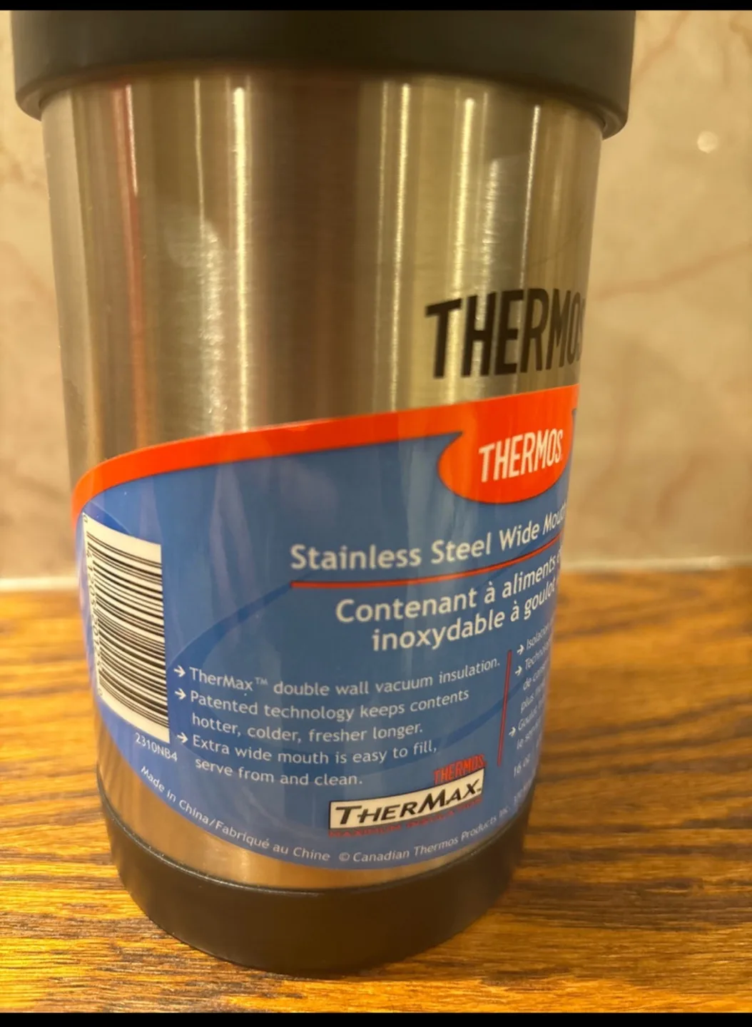 Thermos Stainless Steel Wide Mouth Food Jar image indicator(5)