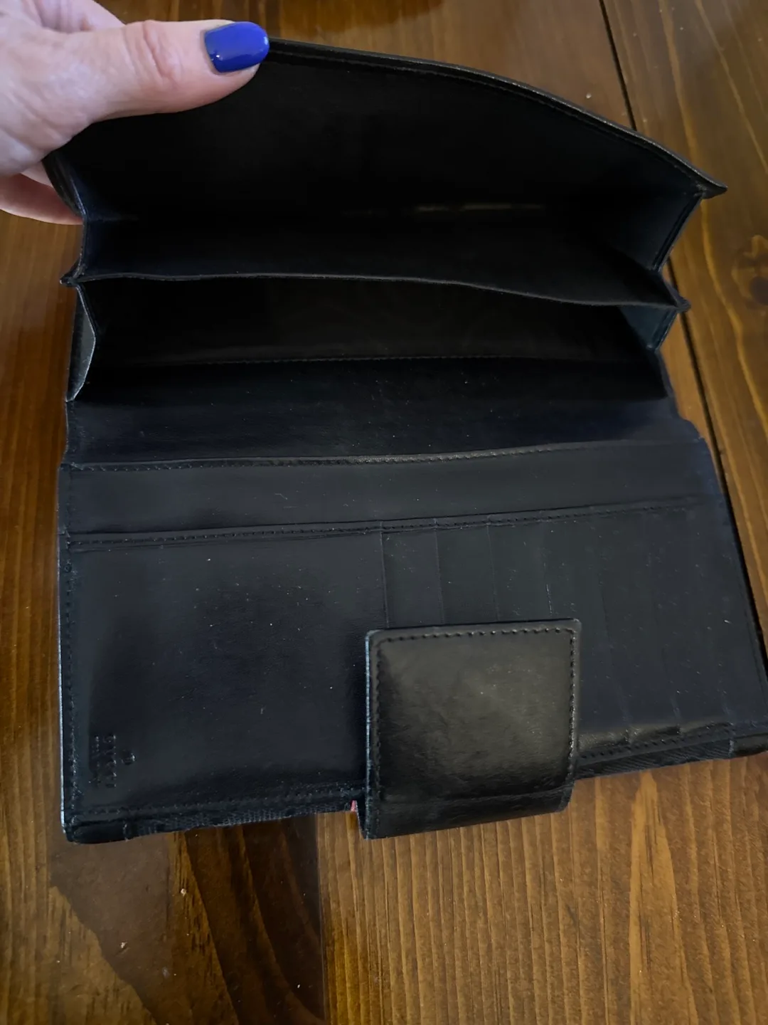 Gucci Black and Pink GG Canvas Wallet image indicator(3)