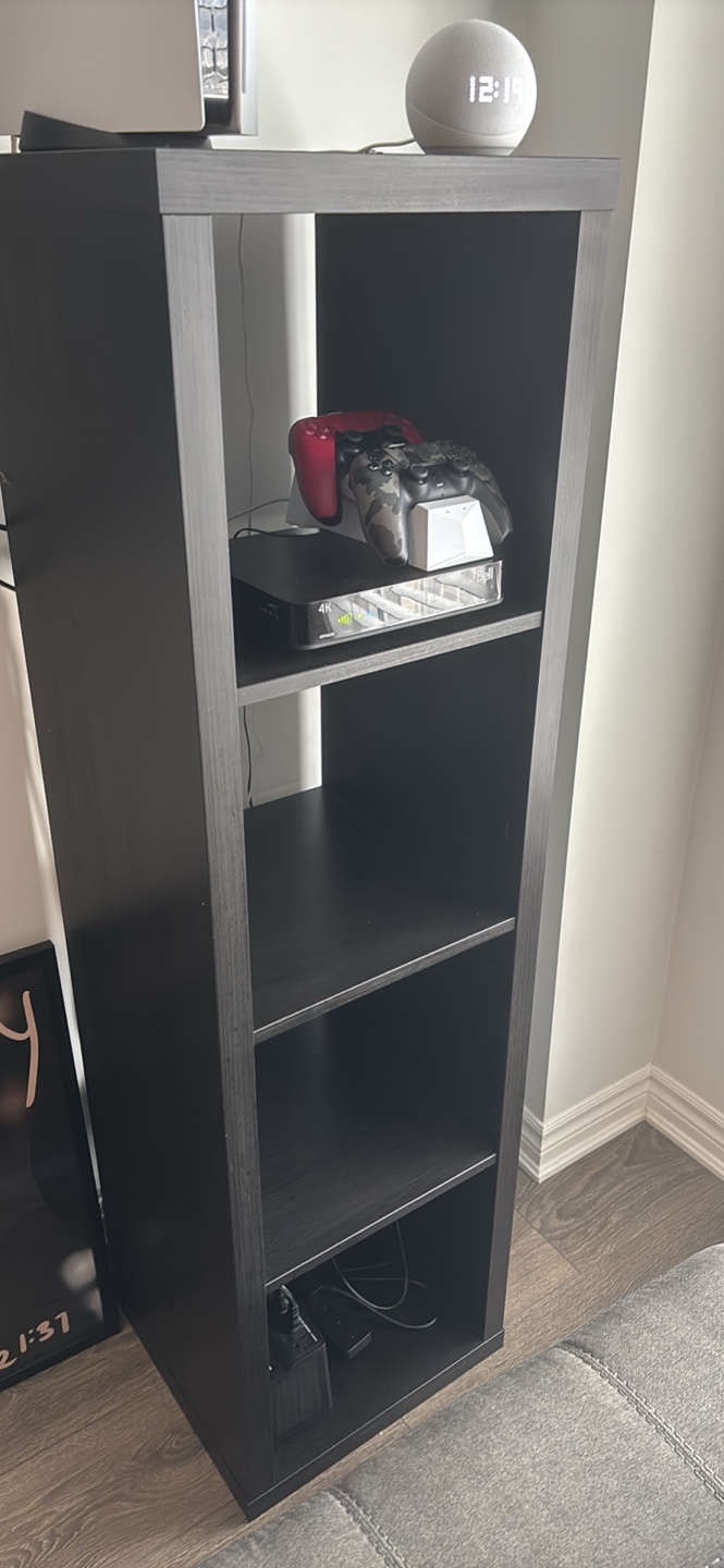 2 IKEA Kallax Shelf Unit - Black-Brown - photo 2