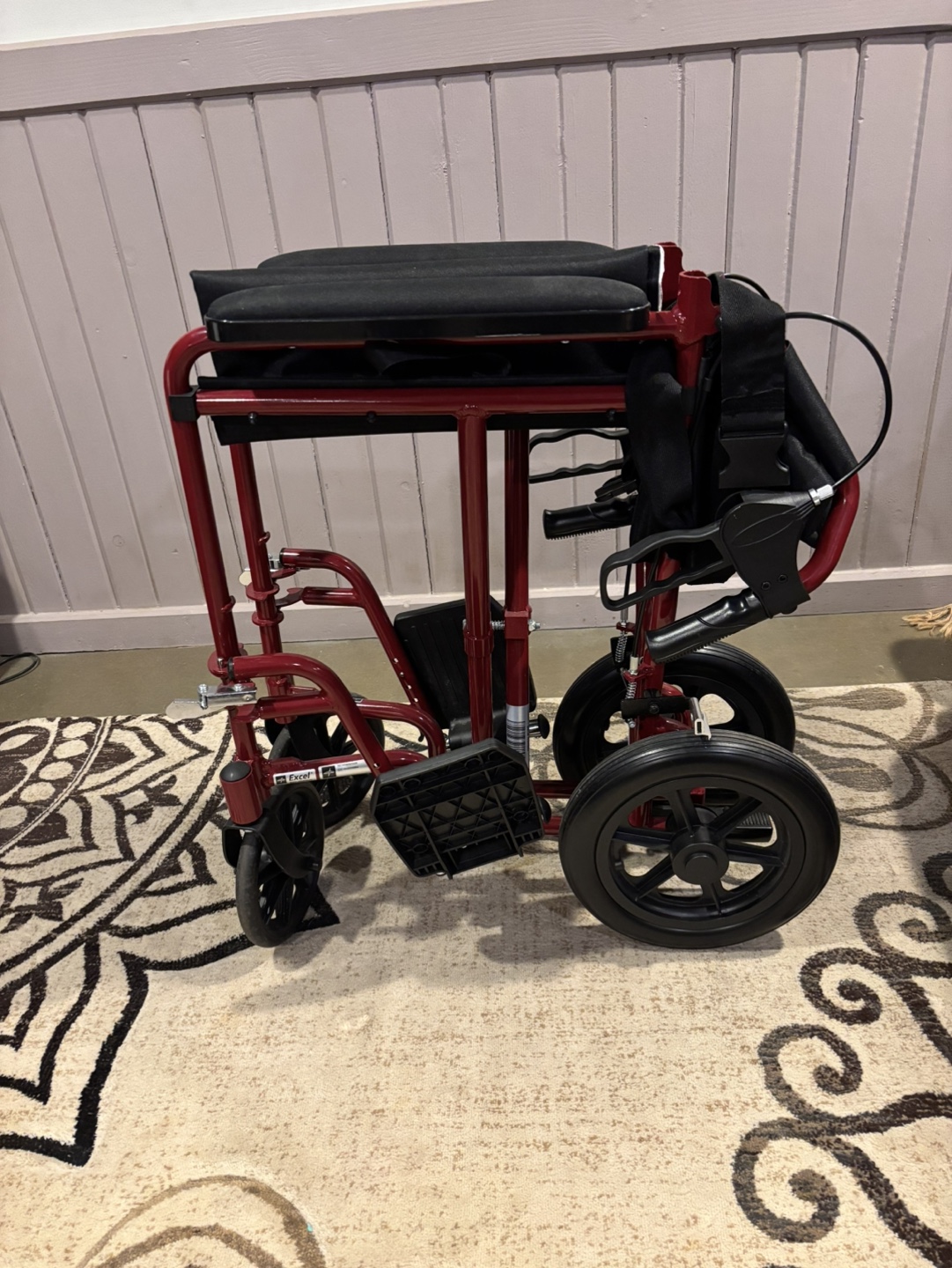 MedLine Lightweight Transport Wheelchair - photo 3