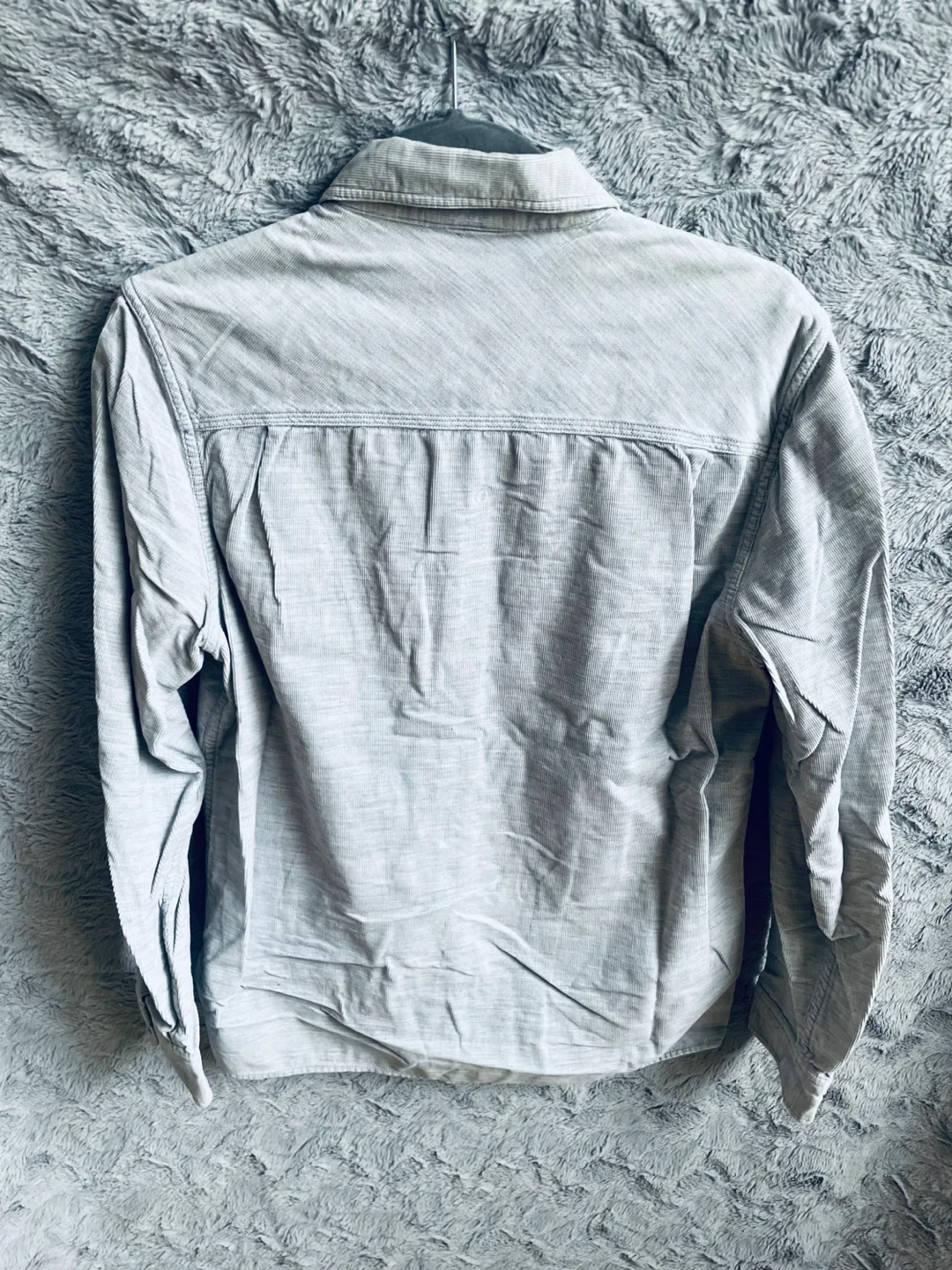 ROOTS| Light Grey Corduroy Shirt - XS image indicator(3)