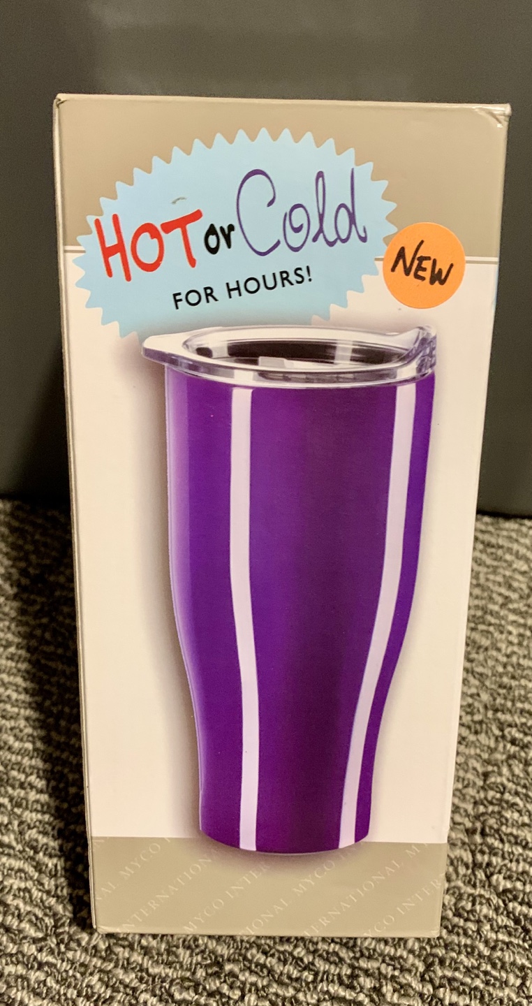 New Myco International 30oz Stainless Steel Tumbler - Purple