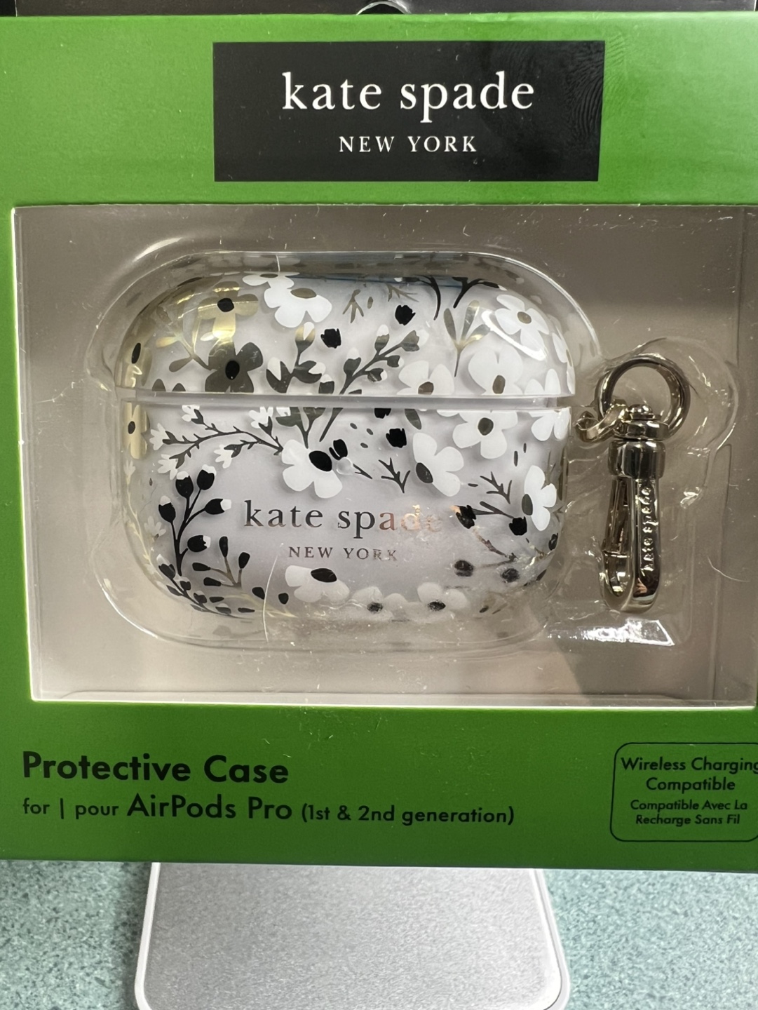Kate Spade New York AirPods Pro Protective Case with Keychain - photo 2