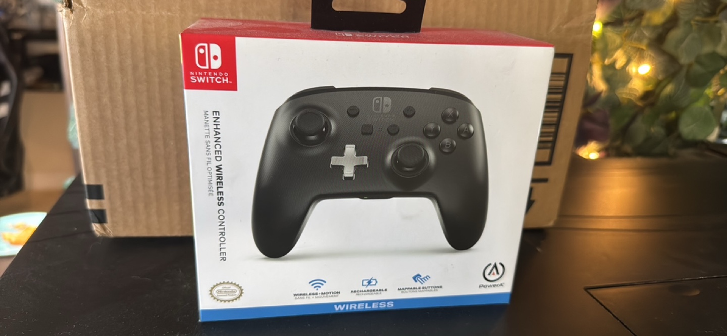 PowerA Enhanced Wireless Controller for Nintendo Switch - Black
