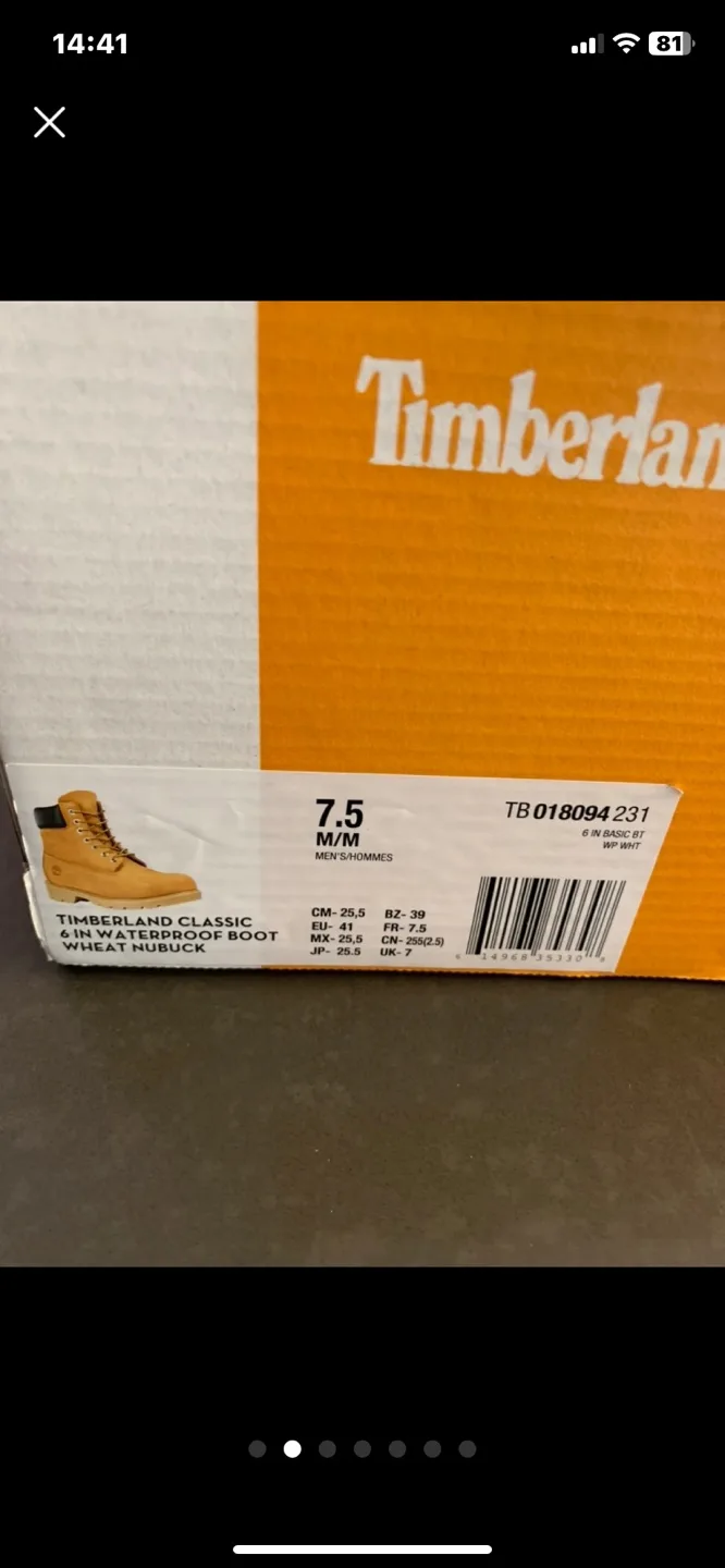Timberland Boots - Wheat Nubuck Leather image indicator(6)