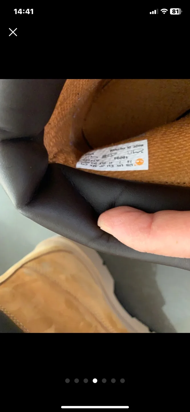 Timberland Boots - Wheat Nubuck Leather image indicator(4)