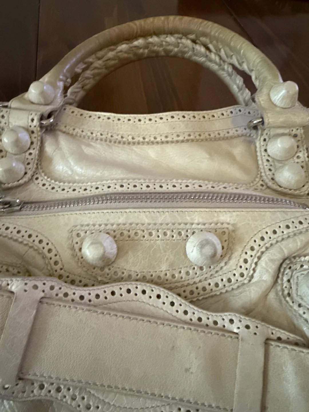 Balenciaga City Bag - Off-White Leather image indicator(4)