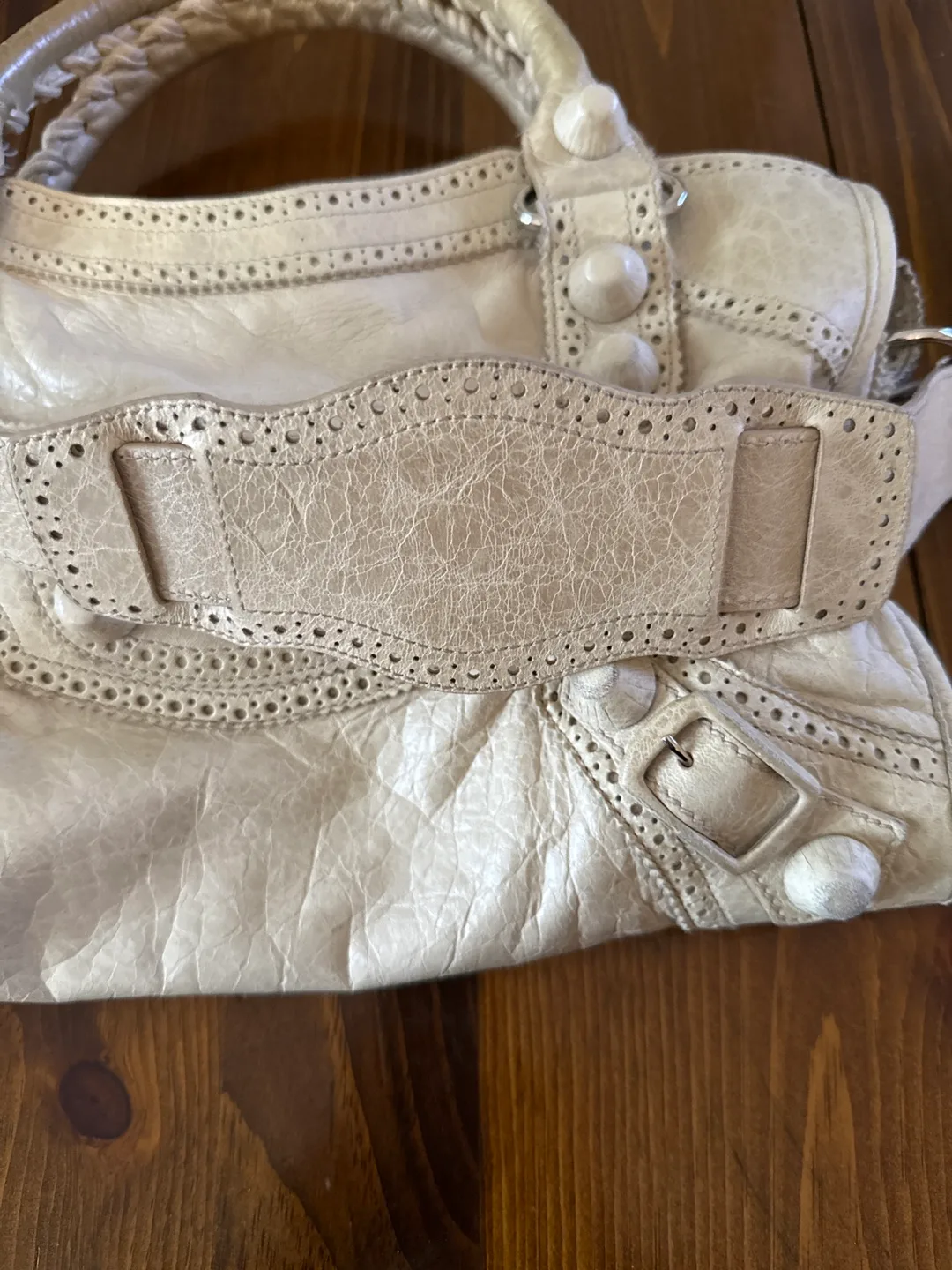 Balenciaga City Bag - Off-White Leather image indicator(5)