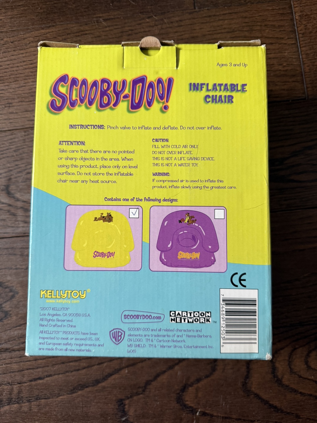 Scooby-Doo! Inflatable Chair - Kellytoy - photo 2