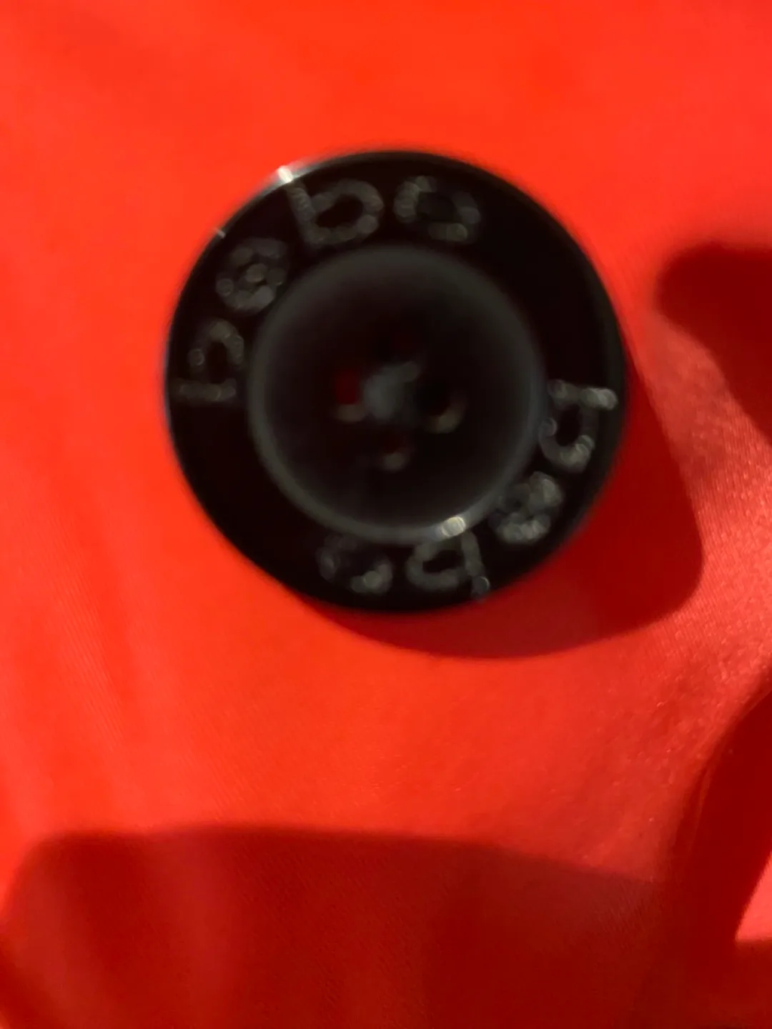 bebe Red Trench Coat - Size L fits like a medium image indicator(4)