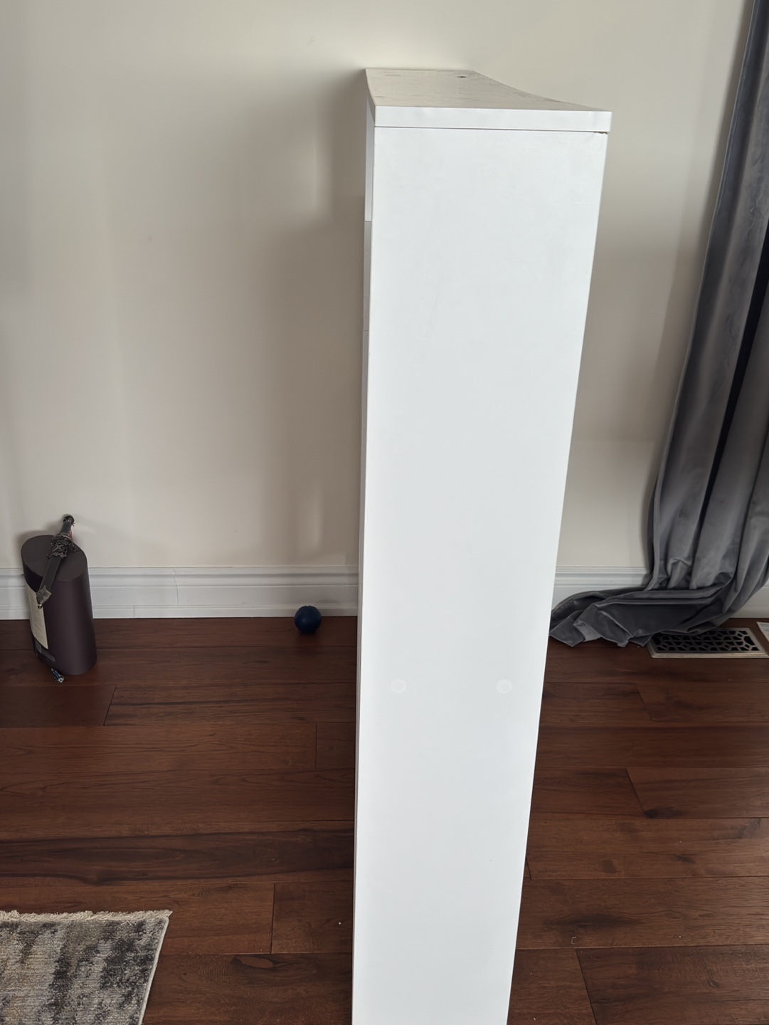 White Modern Cube Bookshelf - photo 3