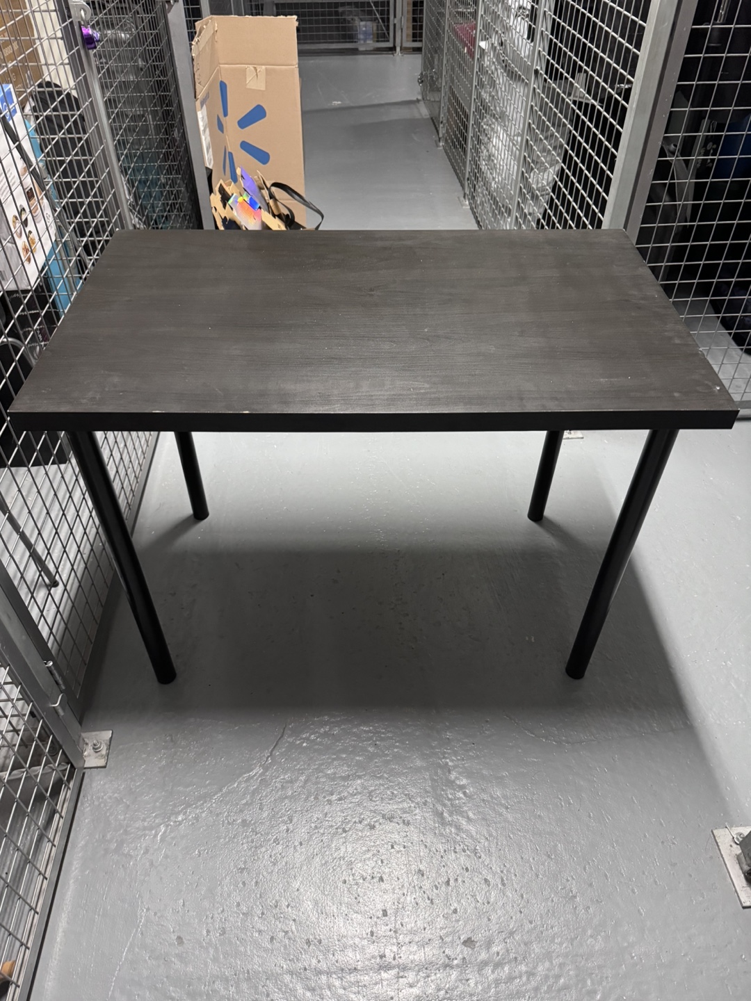 IKEA Desk - Black-Brown