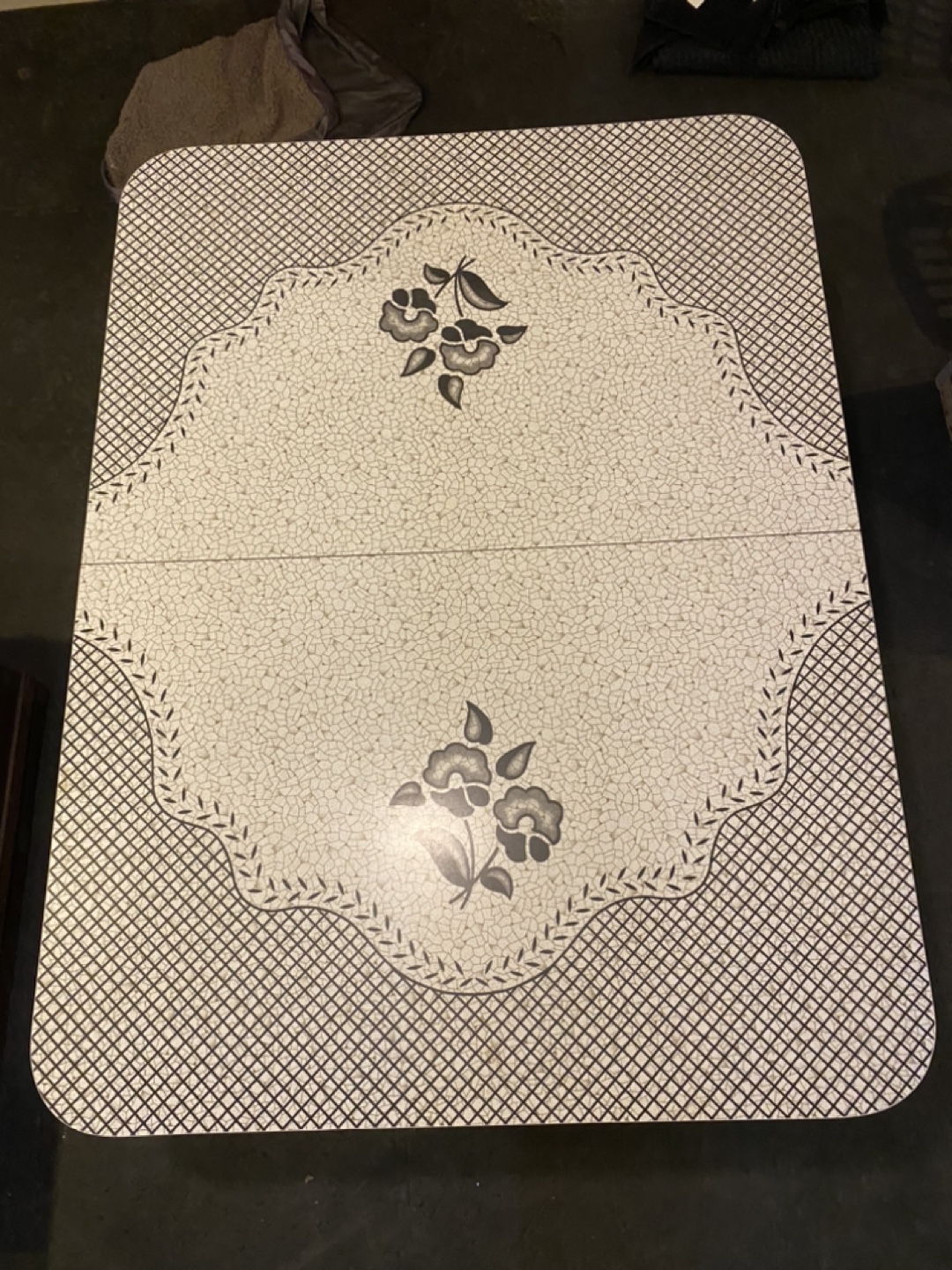 Retro  Table 47”x36”x28”h