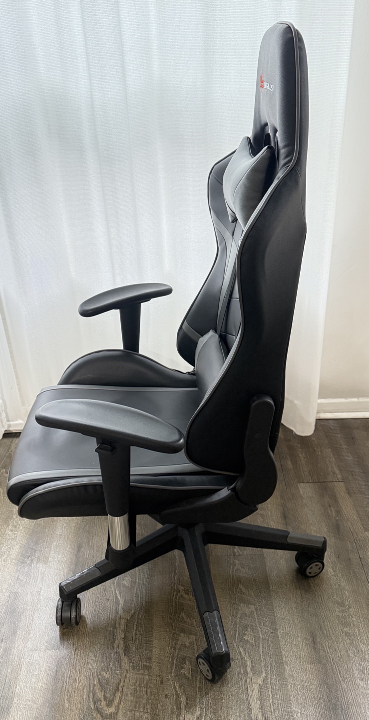 Goplus Gaming Chair - Black and Grey - photo 2