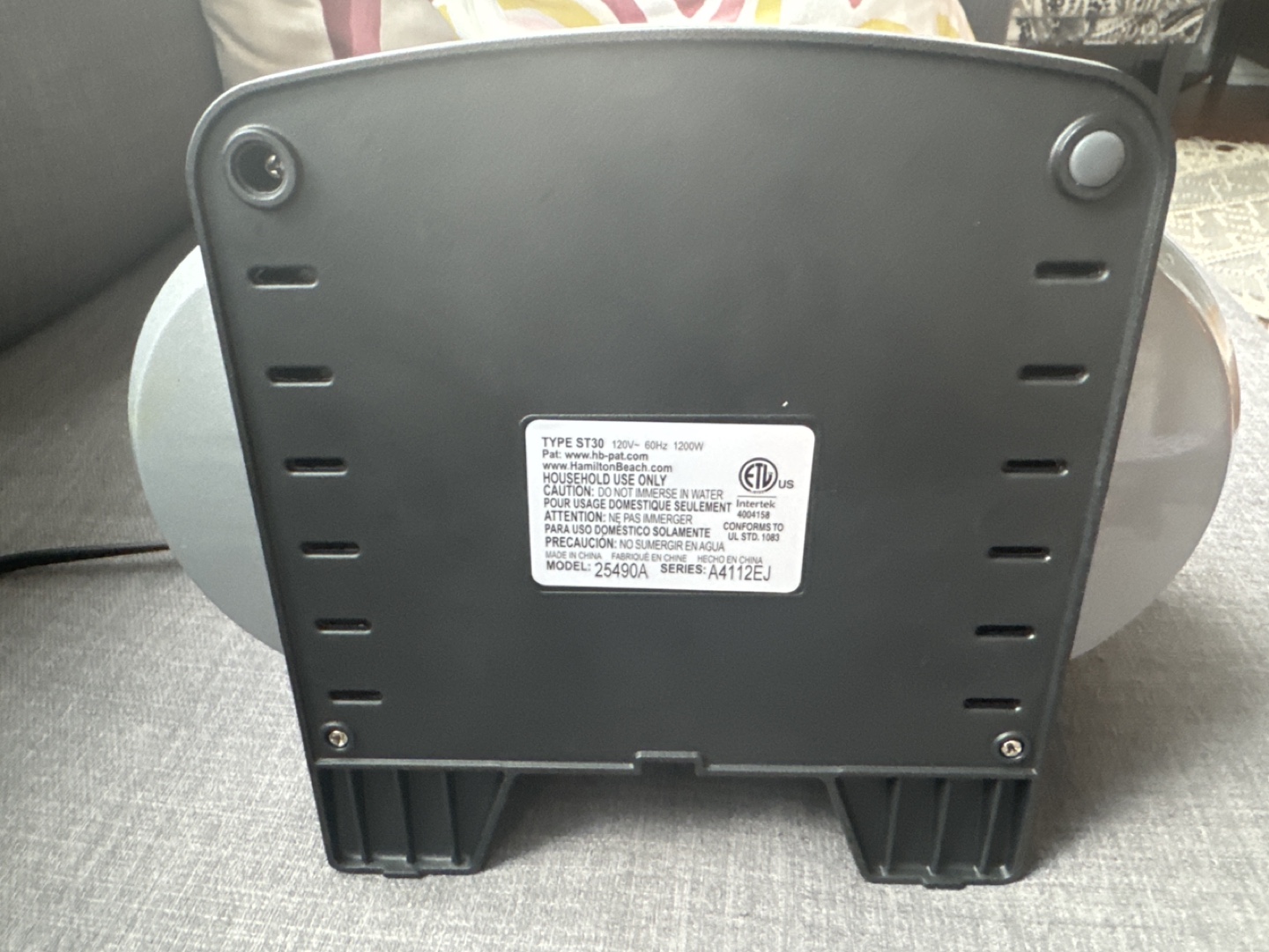 Hamilton Beach Dual Sandwich Maker - photo 4