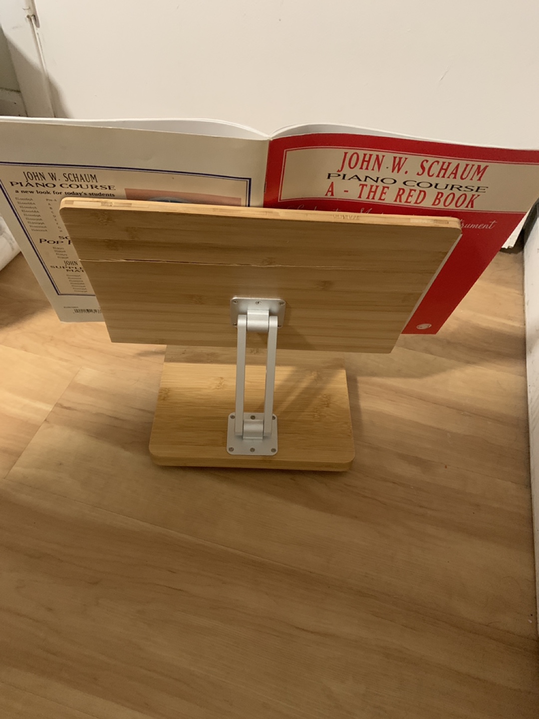Bamboo Book Stand - Adjustable Reading Holder