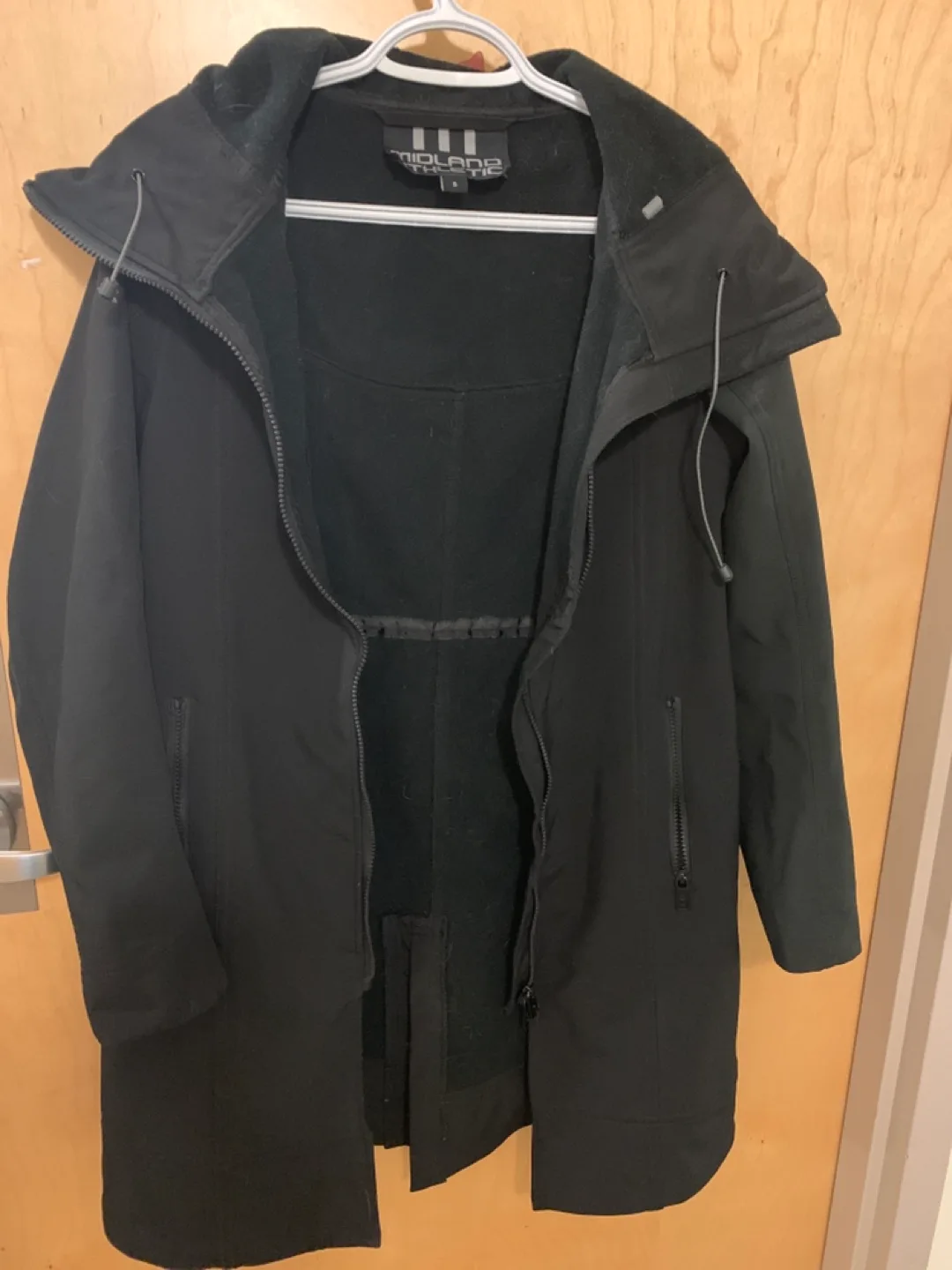 Midland Athletic Women's Black Softshell Jacket Size 6 image indicator(2)