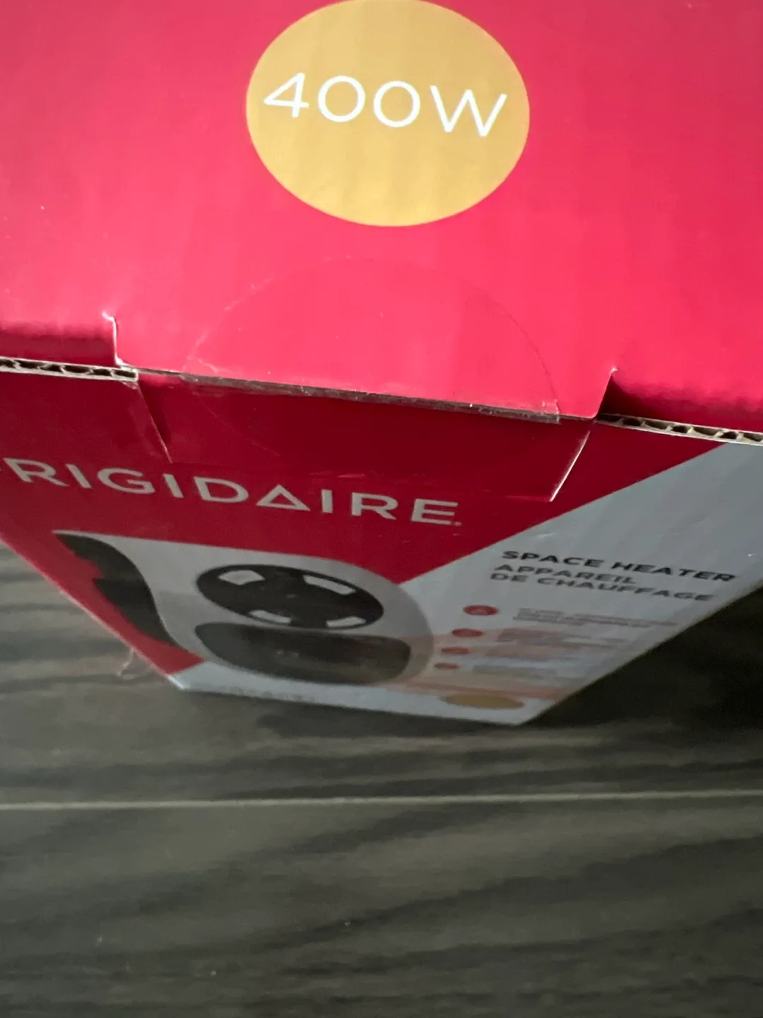 Frigidaire 400W Compact Space Heater - New in Box image indicator(2)