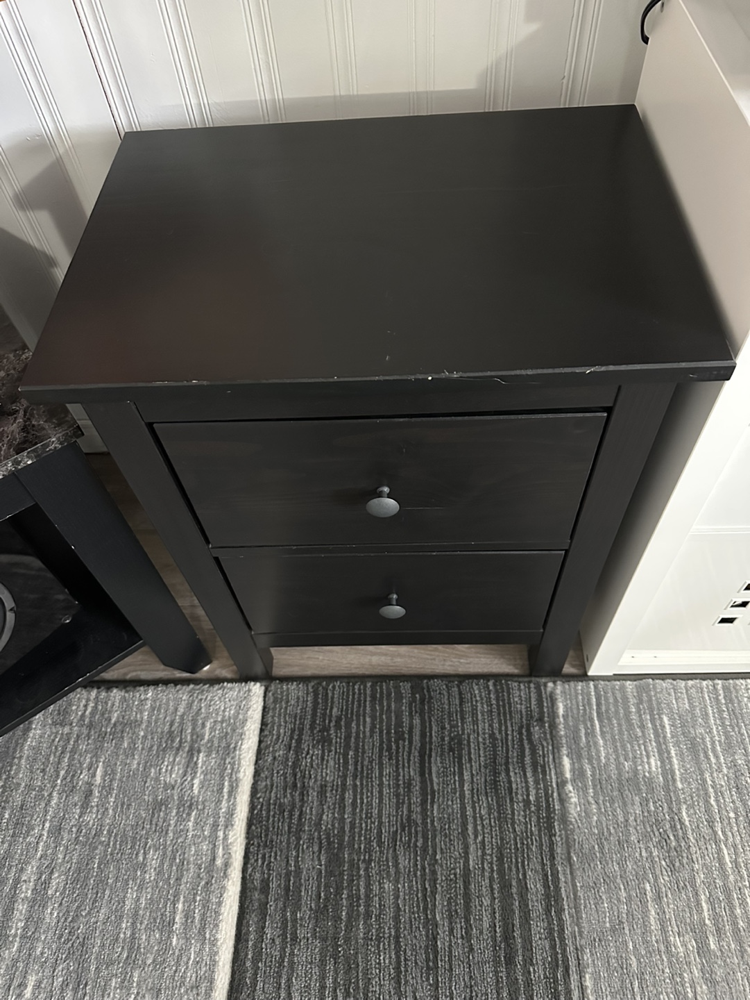 IKEA HEMNES 2-Drawer Nightstand - photo 2