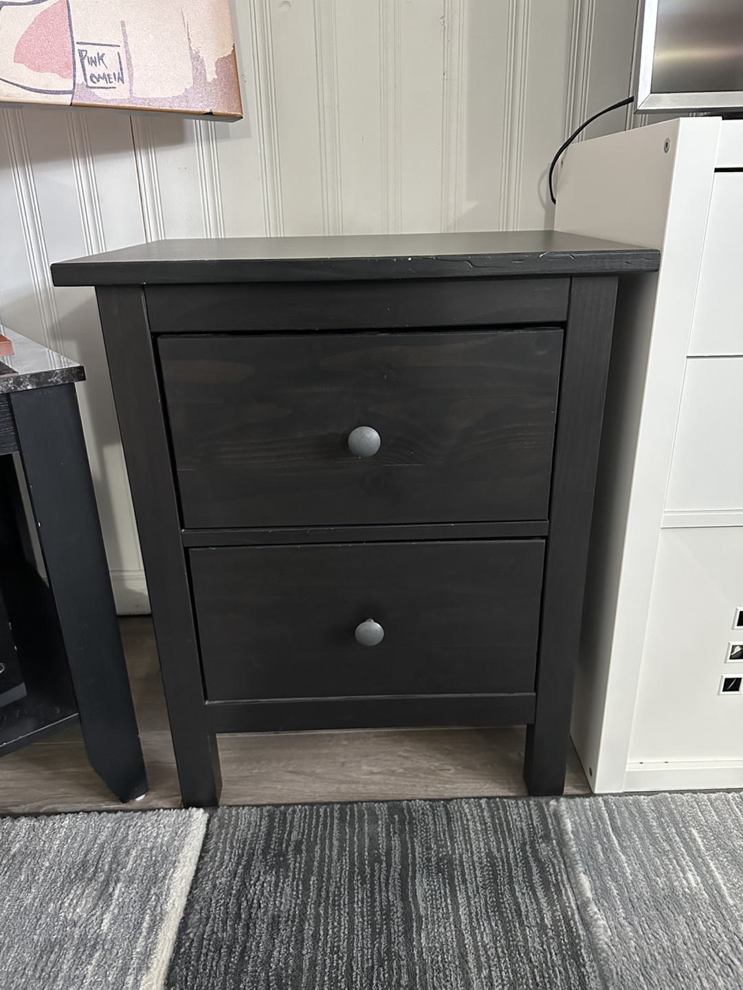 IKEA HEMNES 2-Drawer Nightstand