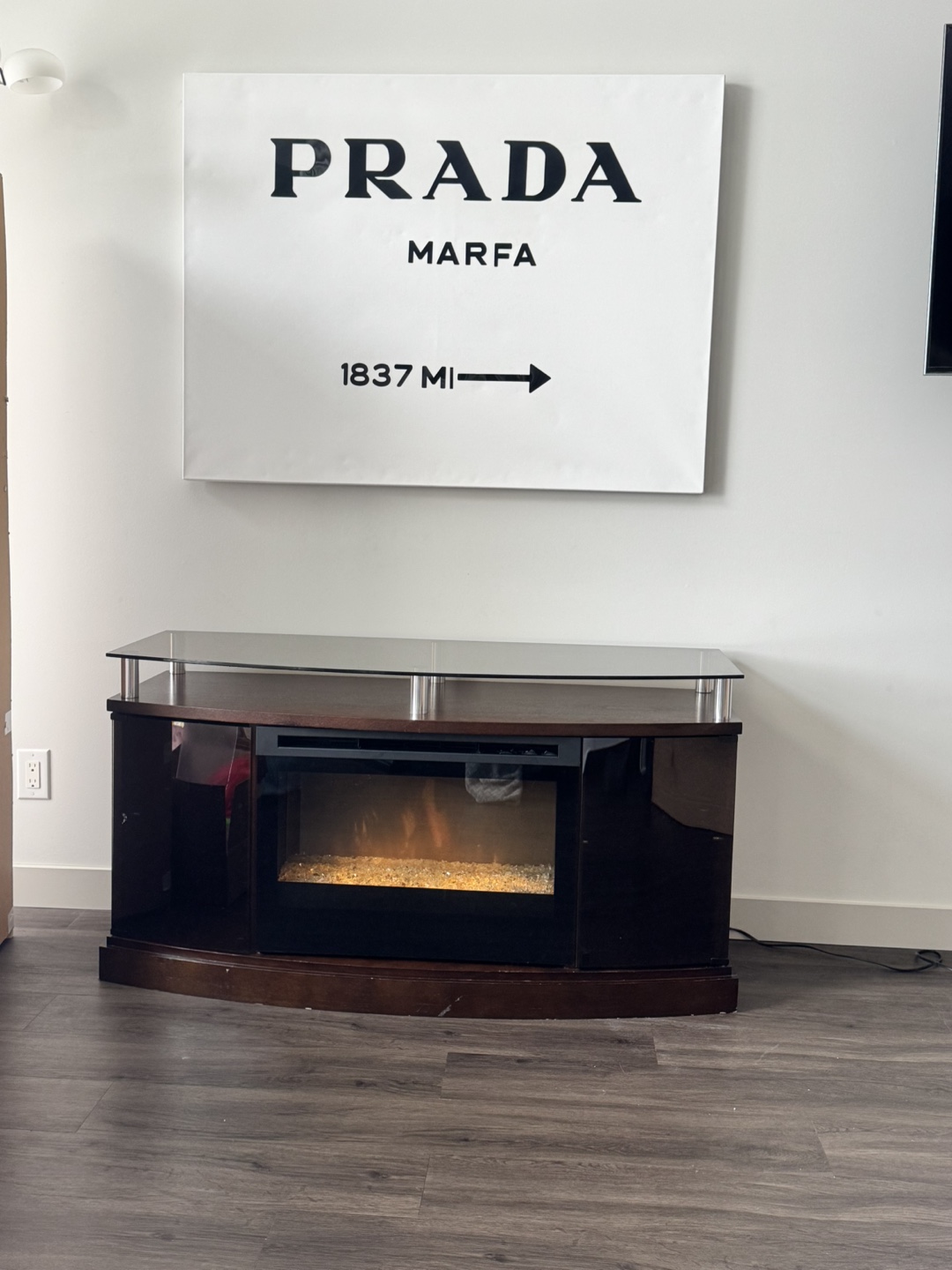 Electric Fireplace TV Stand